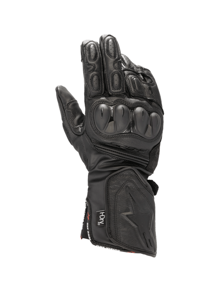 Alpinestars SP-8 バイクグローブ レザー SP-8 HDry® - Black Motorcycle Gloves | Alpinestars®