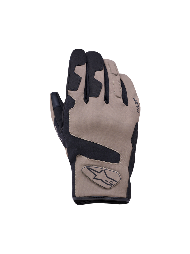 Alpinestars Ignite Drystar Insulated Gloves, Men's motorcycle riding gloves, Walnut Black, waterproof Drystar membrane and PLASMA knuckle protection