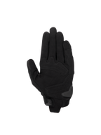 Alpinestars SP X 1 Gloves, Black motorcycle racing gloves with synthetic leather palm and TPR palm slider.