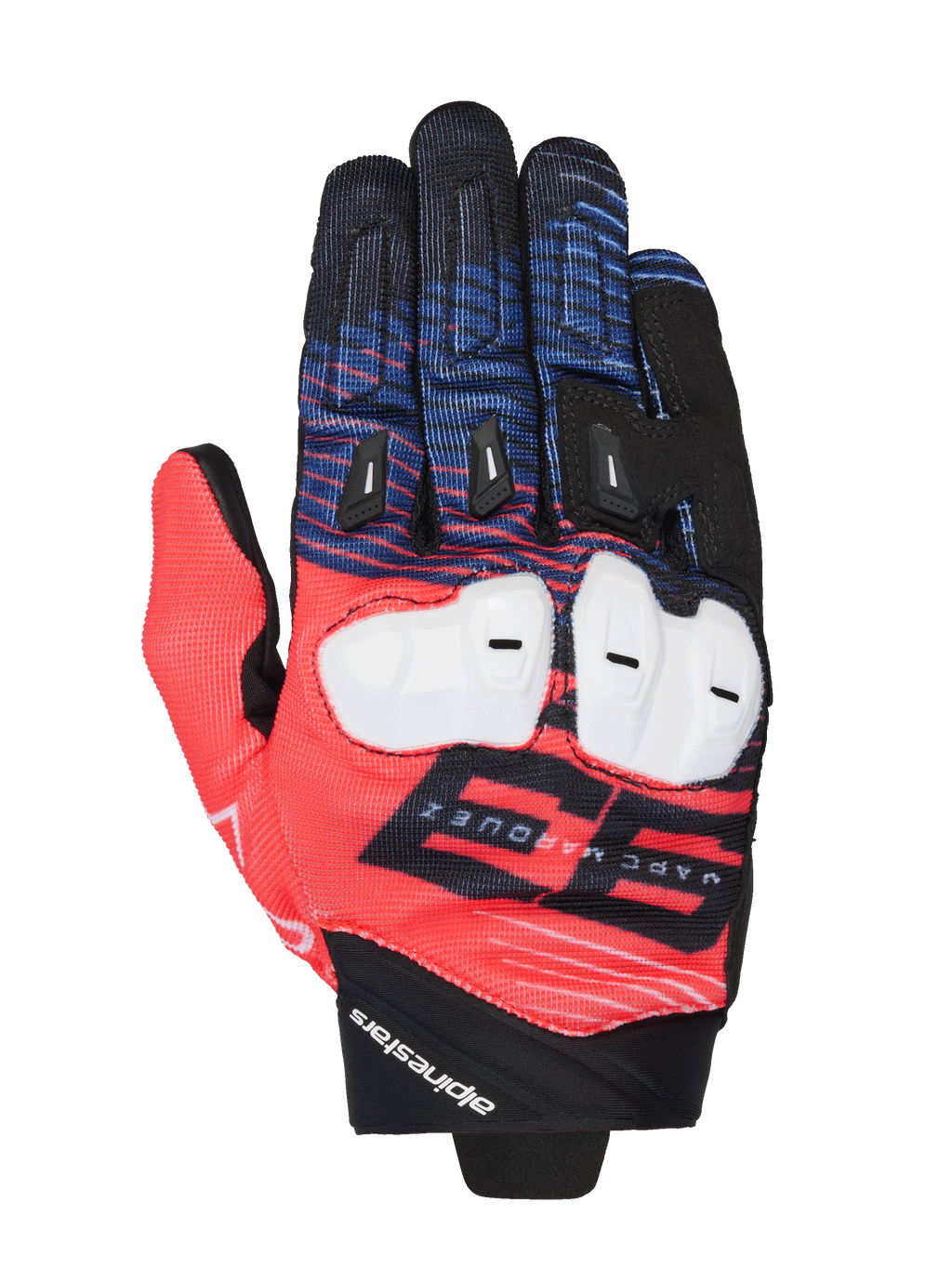 MM93 SPX 1 - Black Motorcycle Gloves | Alpinestars®