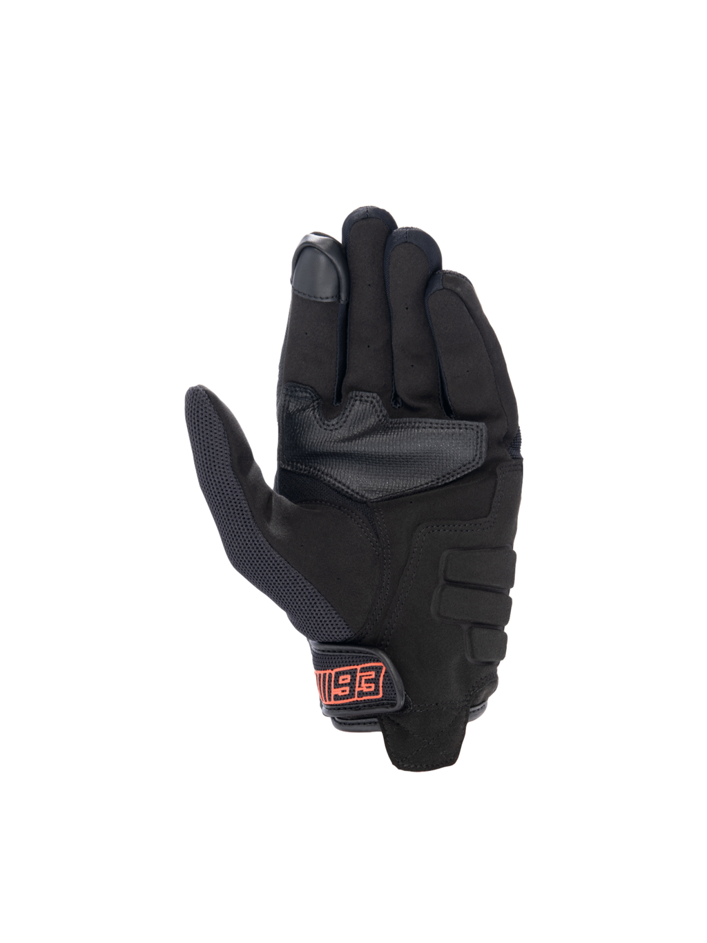 MM93 Losail V2 - Black Motorcycle Gloves | Alpinestars®