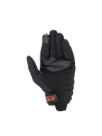 Alpinestars MM93 Losail V2 Gloves, Black and Red Fluo urban motorcycle gloves with synthetic suede palm.
