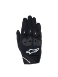 Alpinestars Stella SP X 1 Women's Sport Gloves, Black and White, with TPR knuckle protection and durable textile construction.