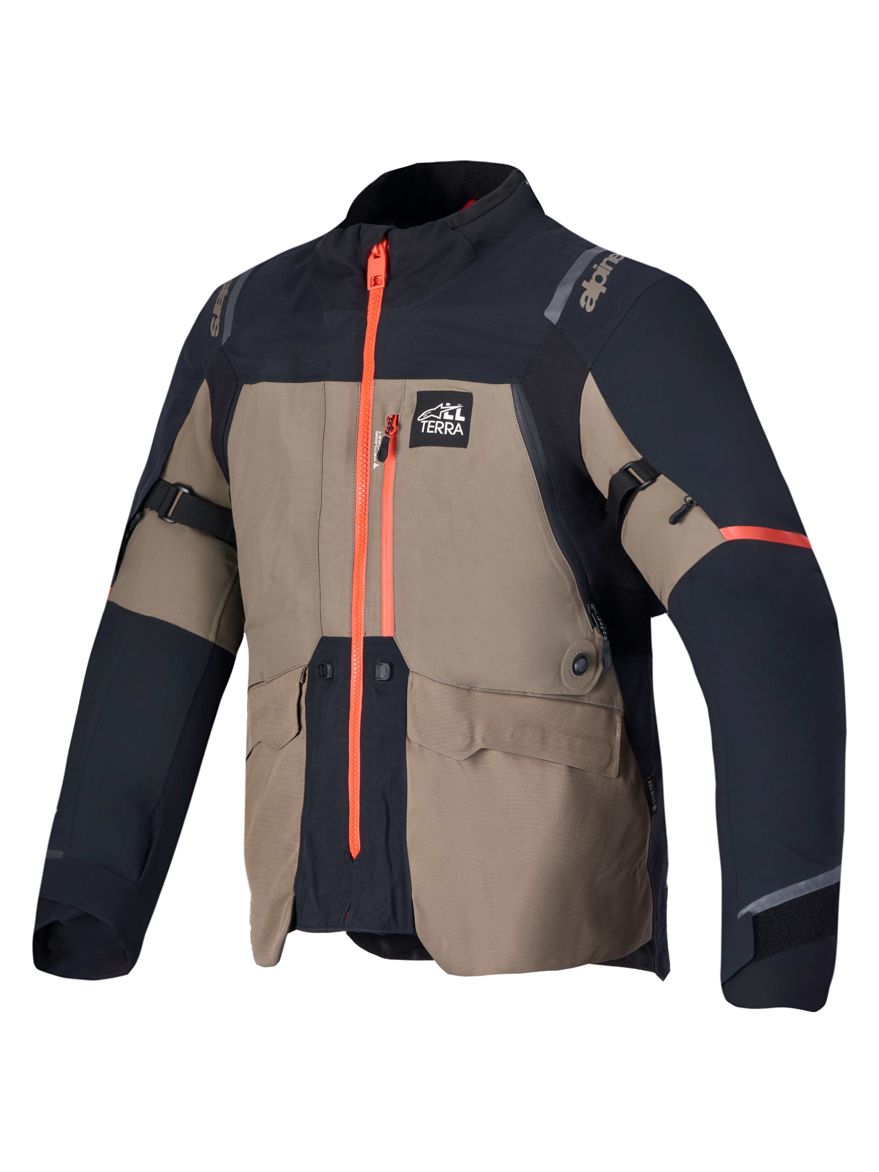 ST-7 V2 GORE-TEX - Black Motorcycle Jacket | Alpinestars®