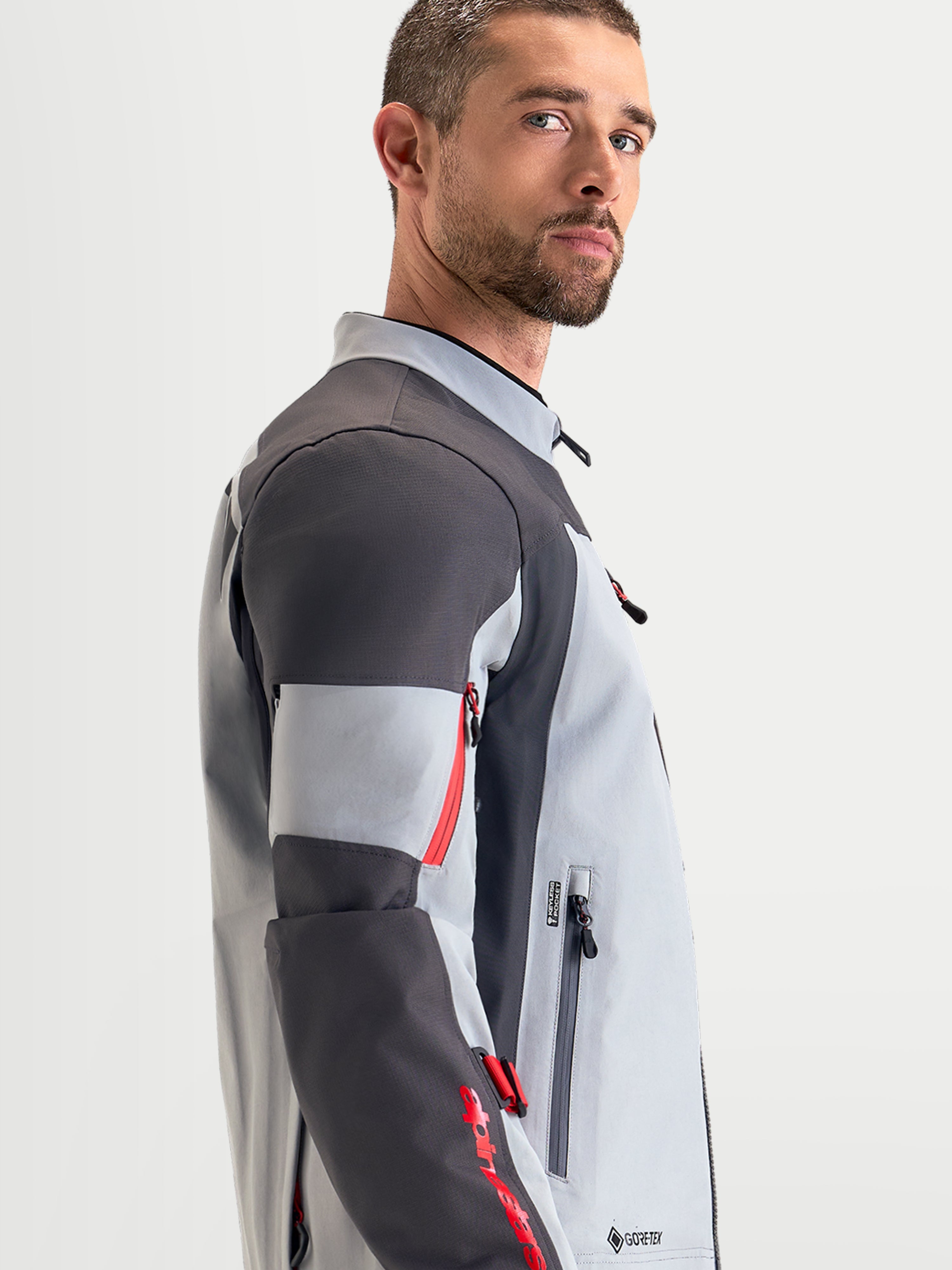 Arenis Gore-Tex® - Gray Motorcycle Jacket | Alpinestars®