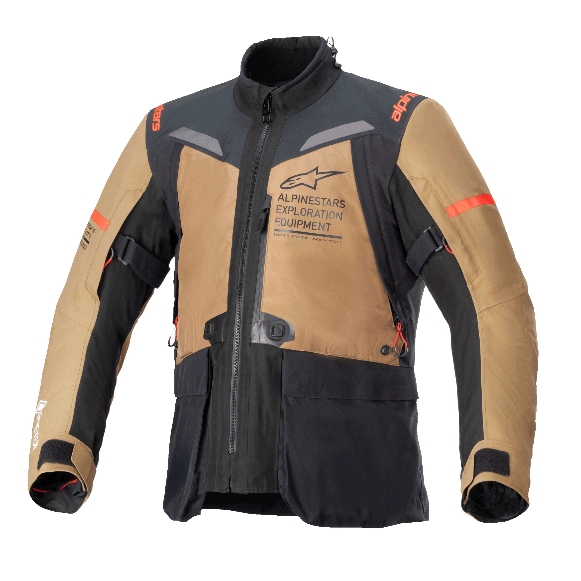 ST-7 2L Gore-Tex - Brown Motorcycle Jacket | Alpinestars®