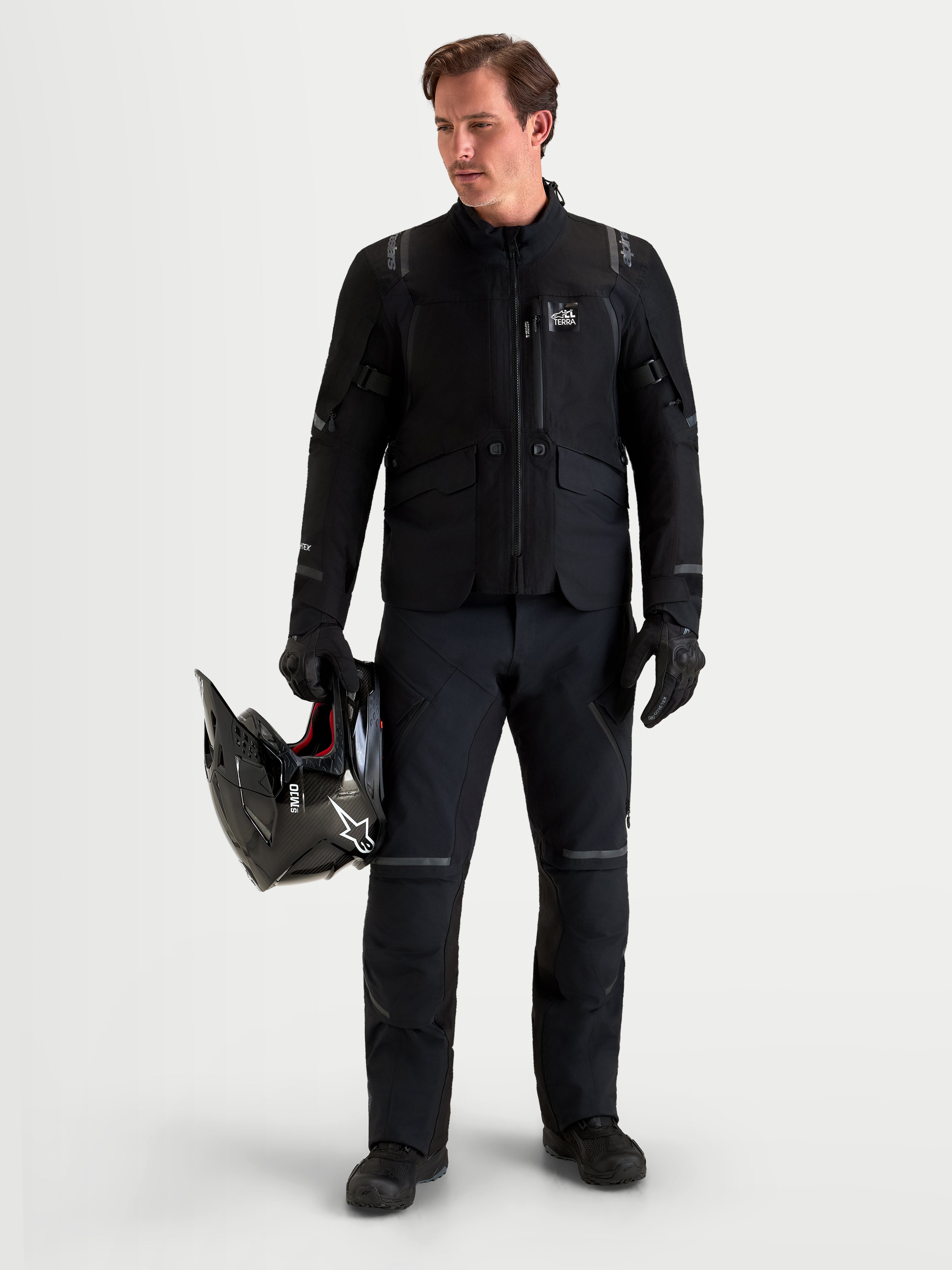 ST-7 V2 2L GORE-TEX - Black Motorcycle Pants | Alpinestars®