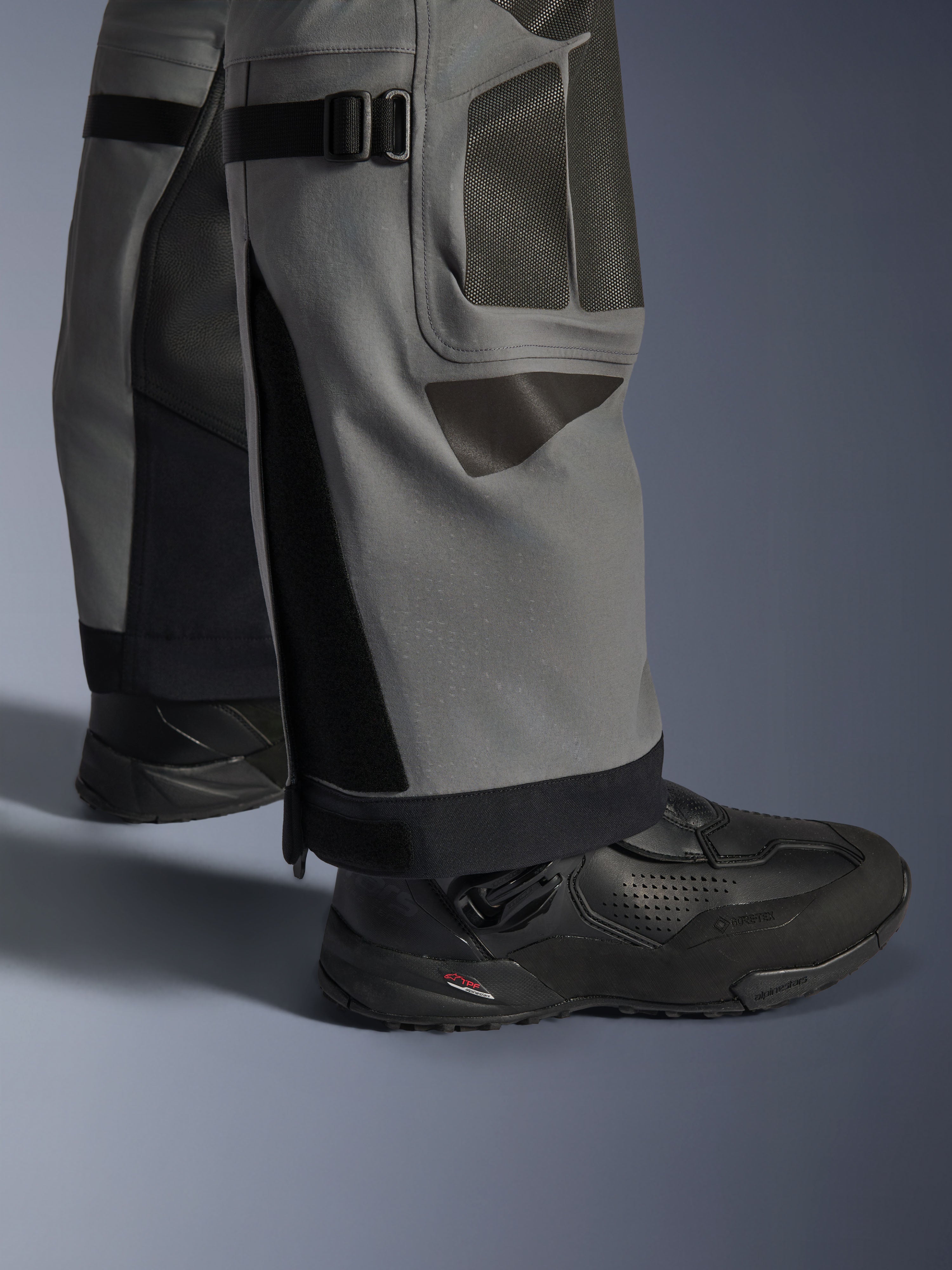 Nazca 3L GORE-TEX PRO - Gray Motorcycle Pants | Alpinestars®