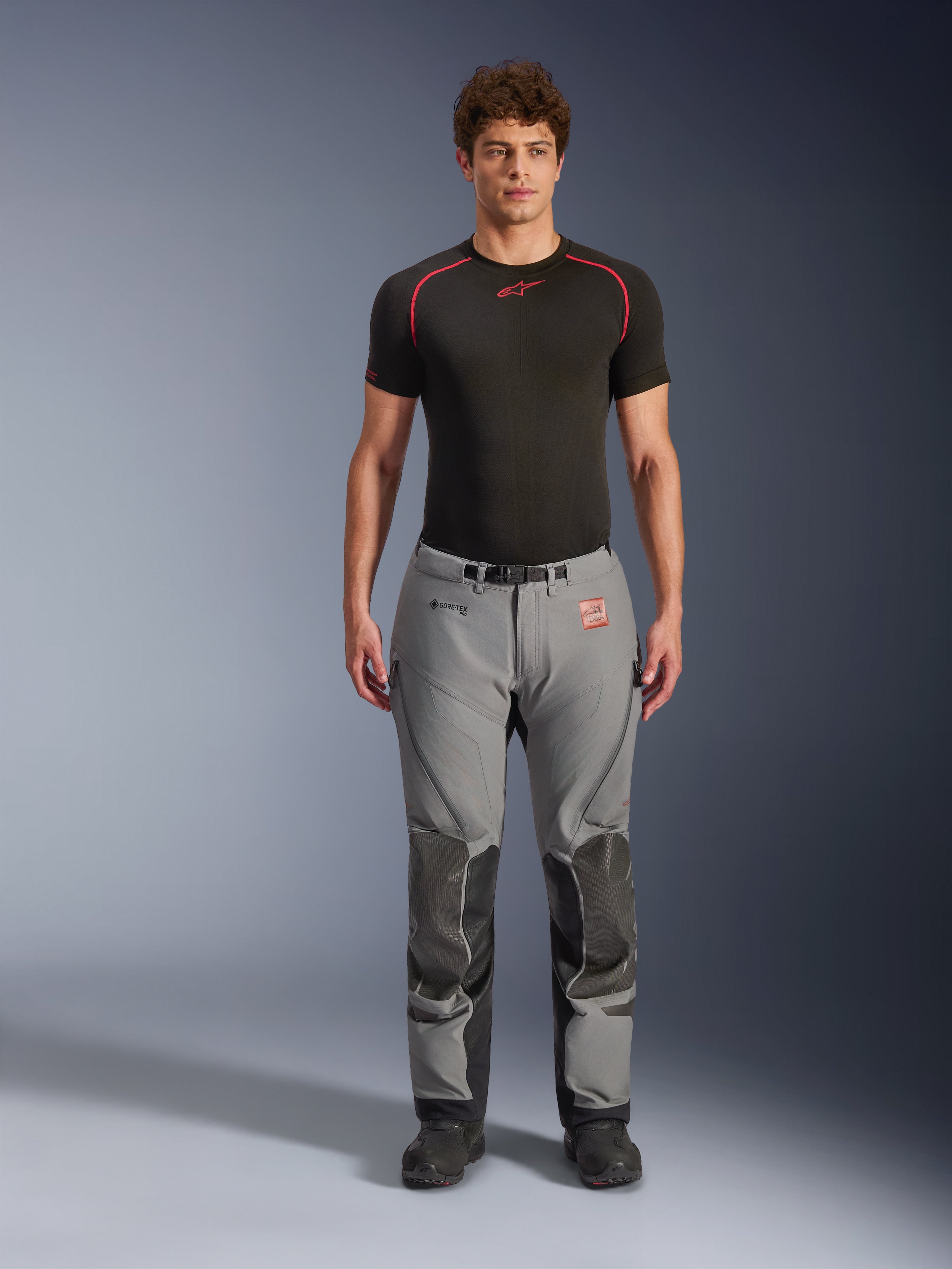 Nazca 3L Goretex Pro Short - Black Motorcycle Pants | Alpinestars®