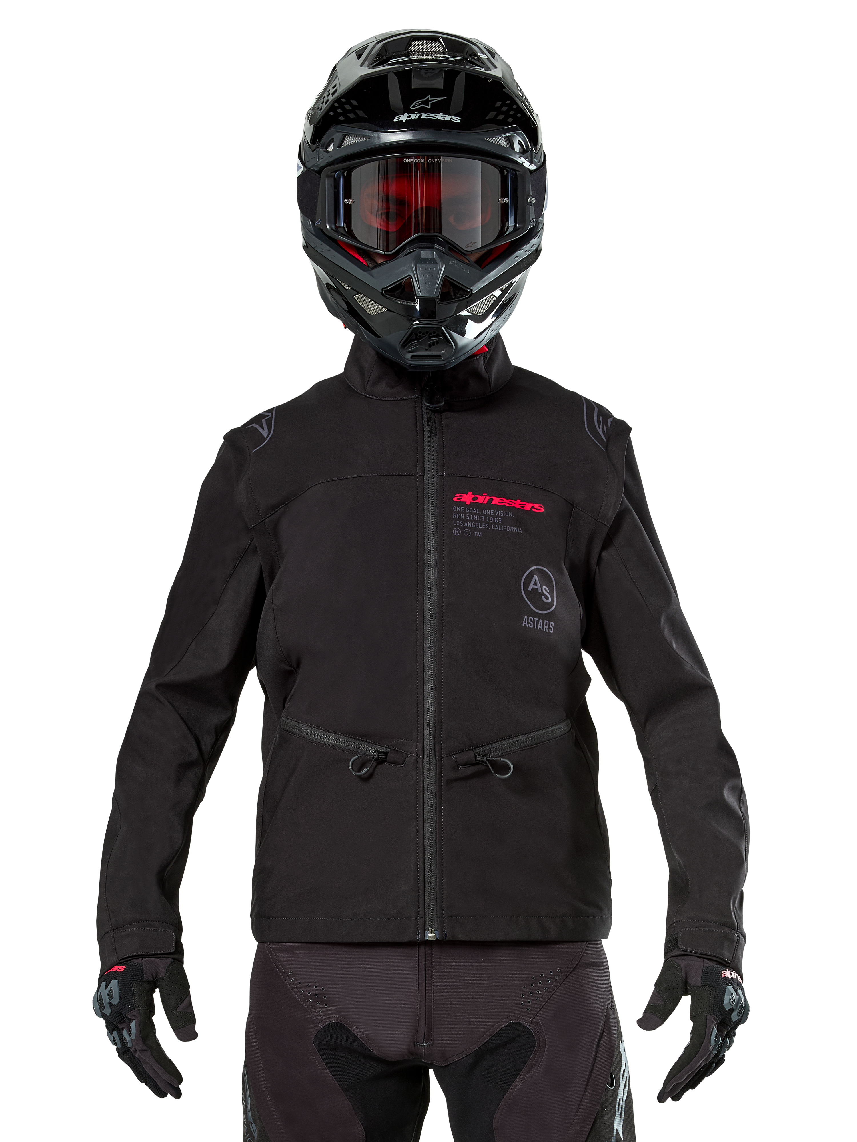 Lite-Dura Softshell - Black MX Jacket | Alpinestars® Lite-Dura Softshell - Black MX Jacket | Alpinestars®