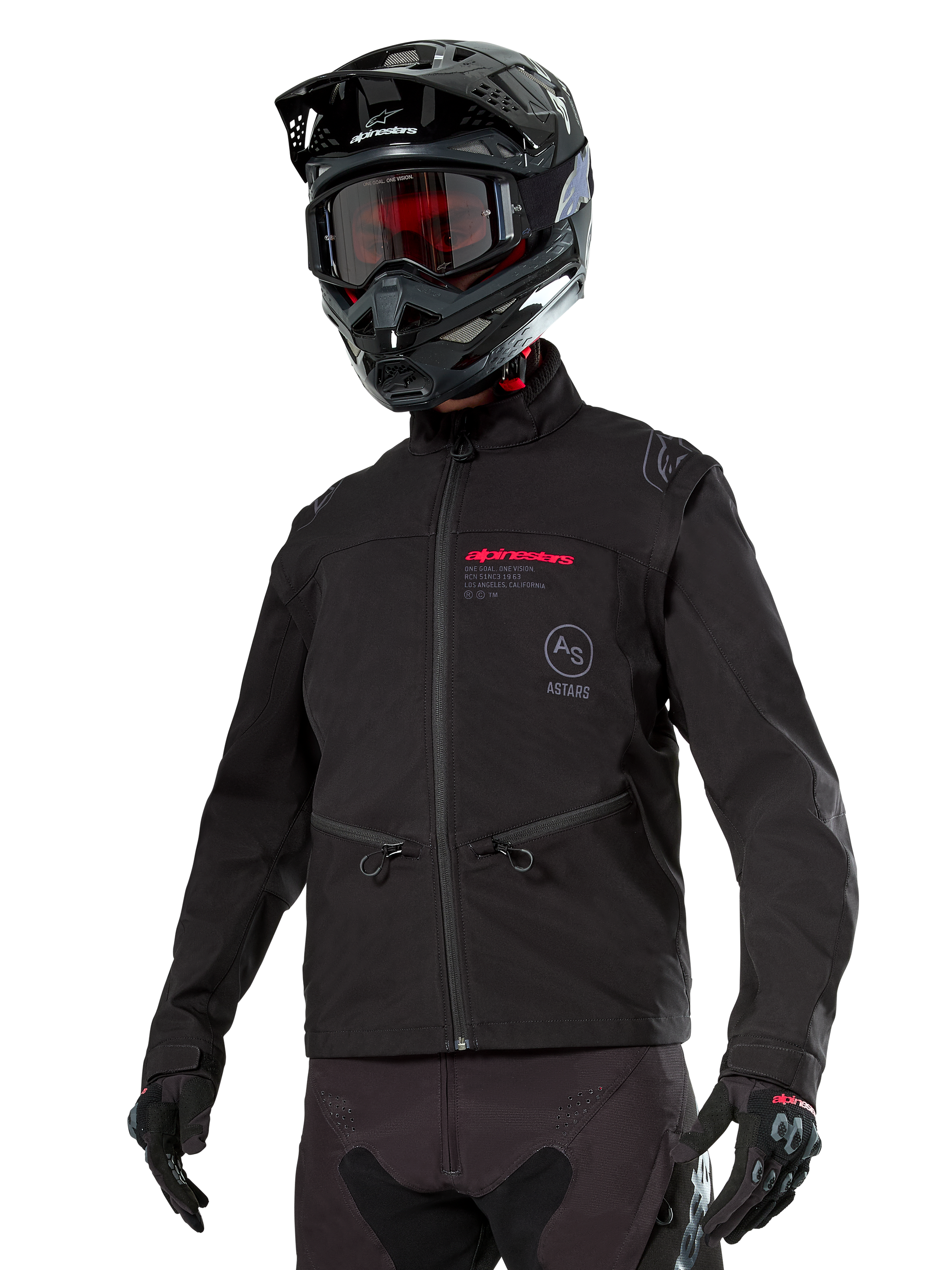 Lite-Dura Softshell - Black MX Jacket | Alpinestars® Lite-Dura Softshell - Black MX Jacket | Alpinestars®