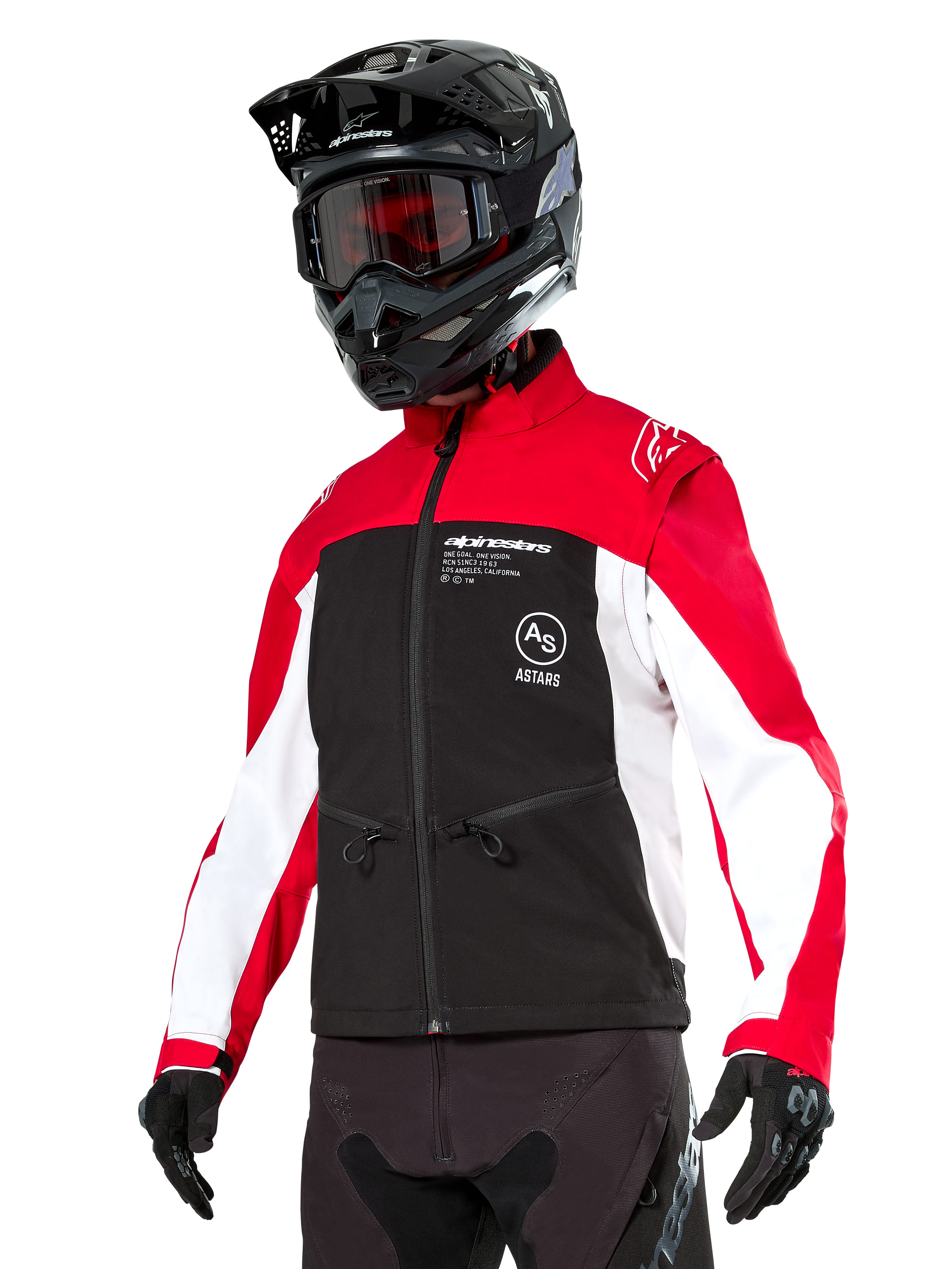 Lite-Dura Softshell - Black MX Jacket | Alpinestars® Lite-Dura Softshell - Black MX Jacket | Alpinestars®