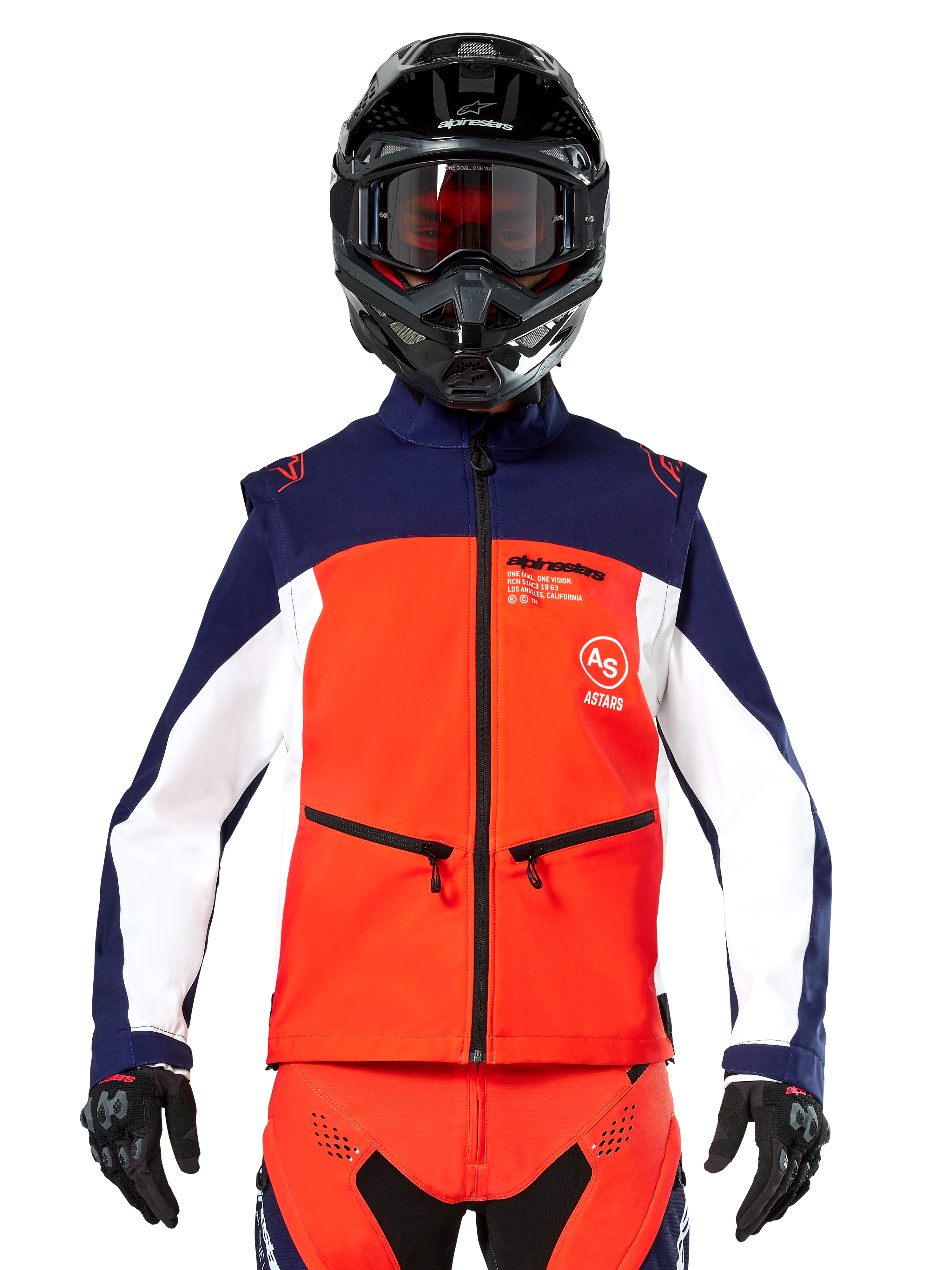 Lite-Dura Softshell - Orange MX Jacket | Alpinestars® Lite-Dura Softshell - Orange MX Jacket | Alpinestars®