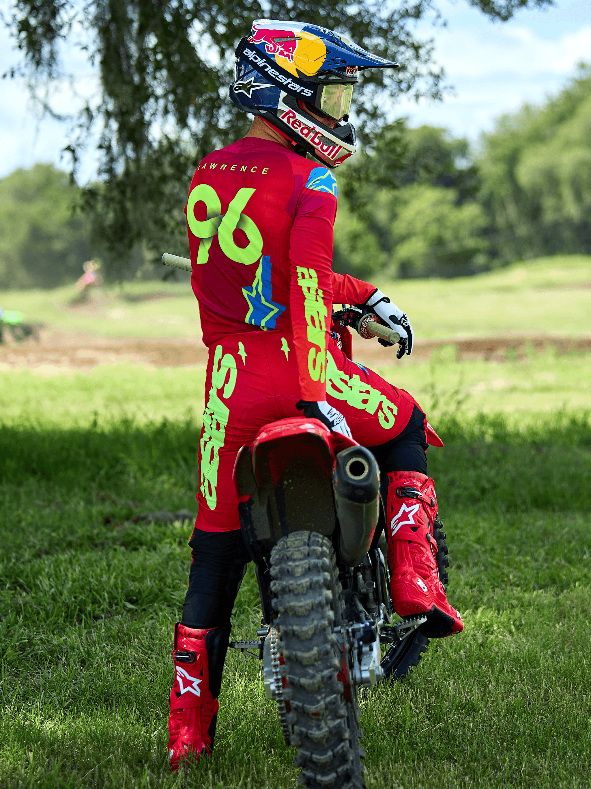 2025 Supertech Maker Gear Set RED MOTOCROSS Gear Sets