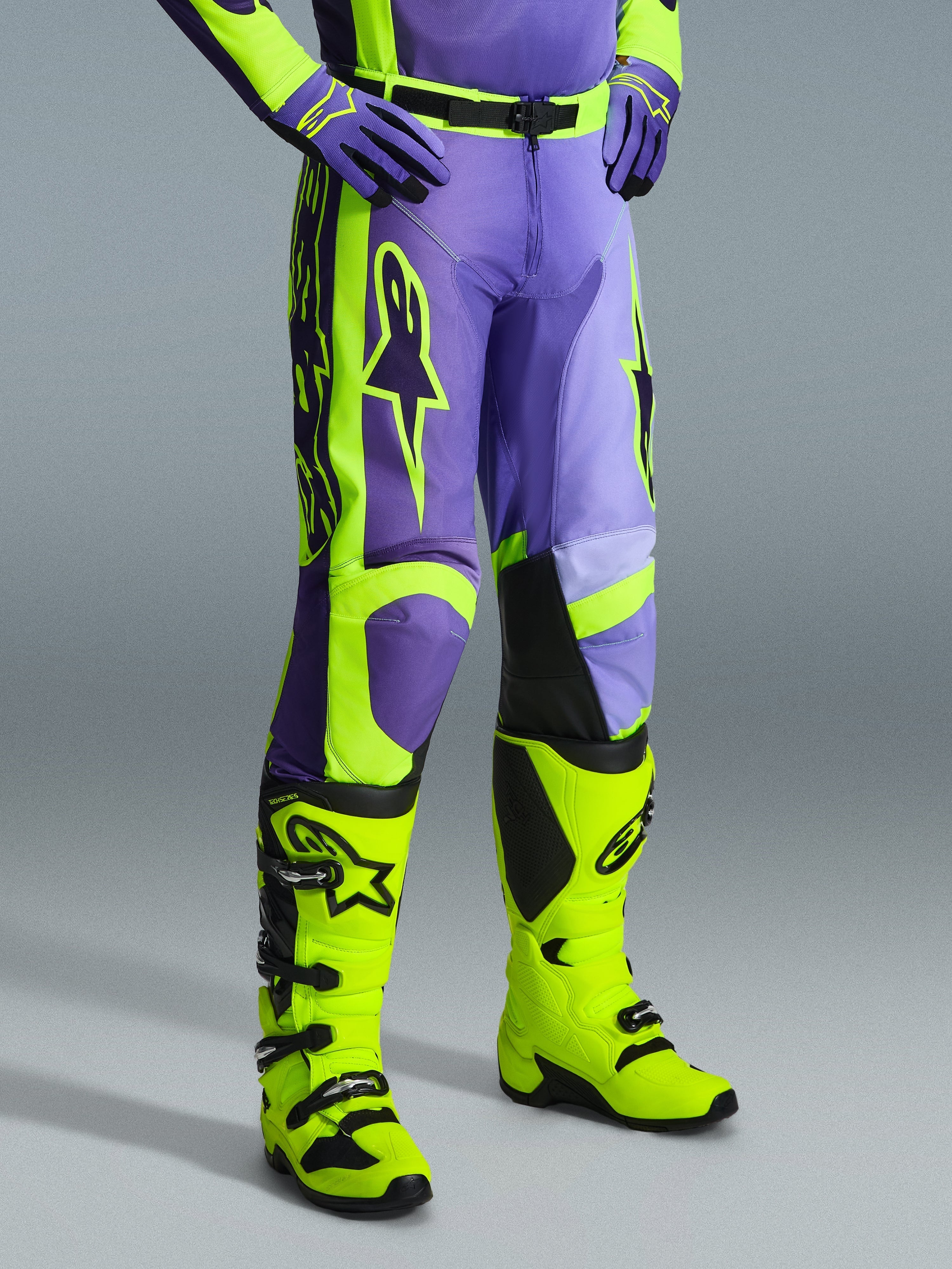 Racer Portl - Yellow MX Pants | Alpinestars®
