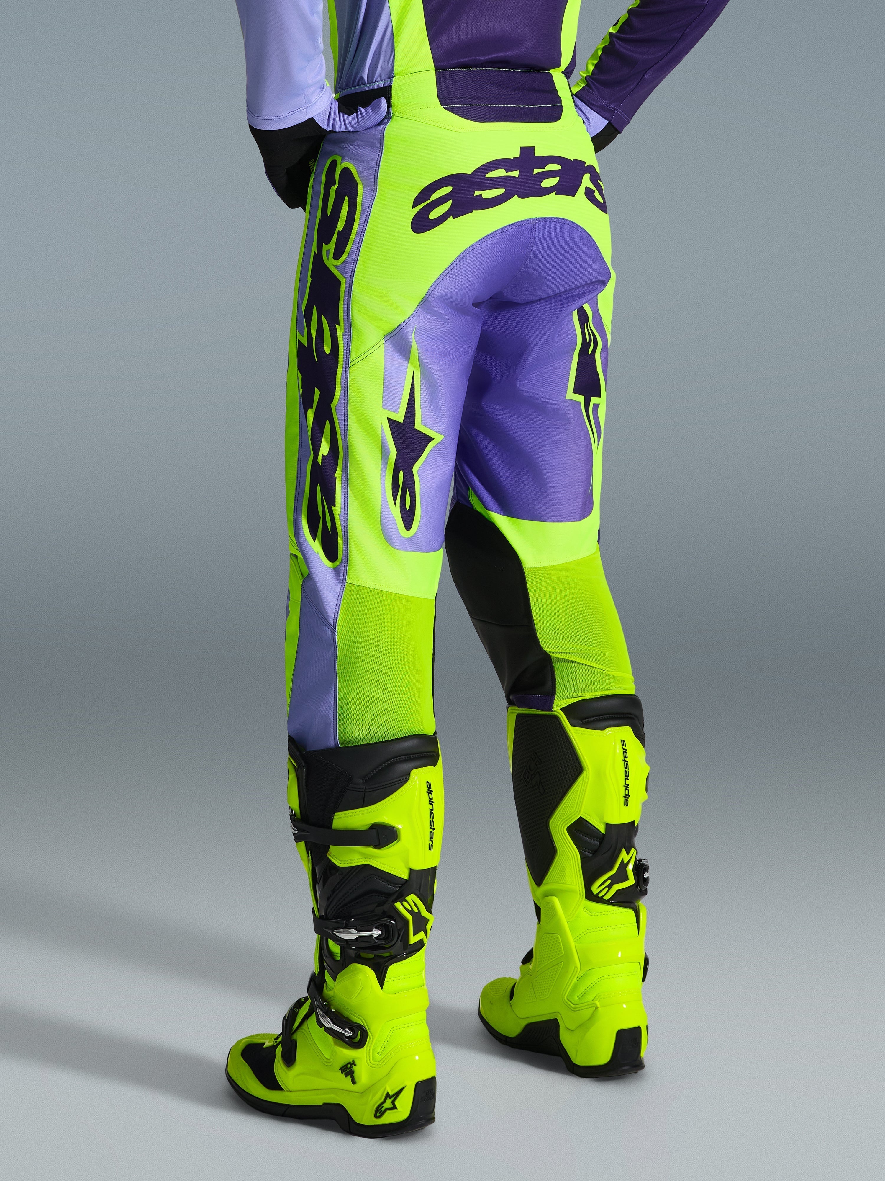 Racer Portl - Yellow MX Pants | Alpinestars®