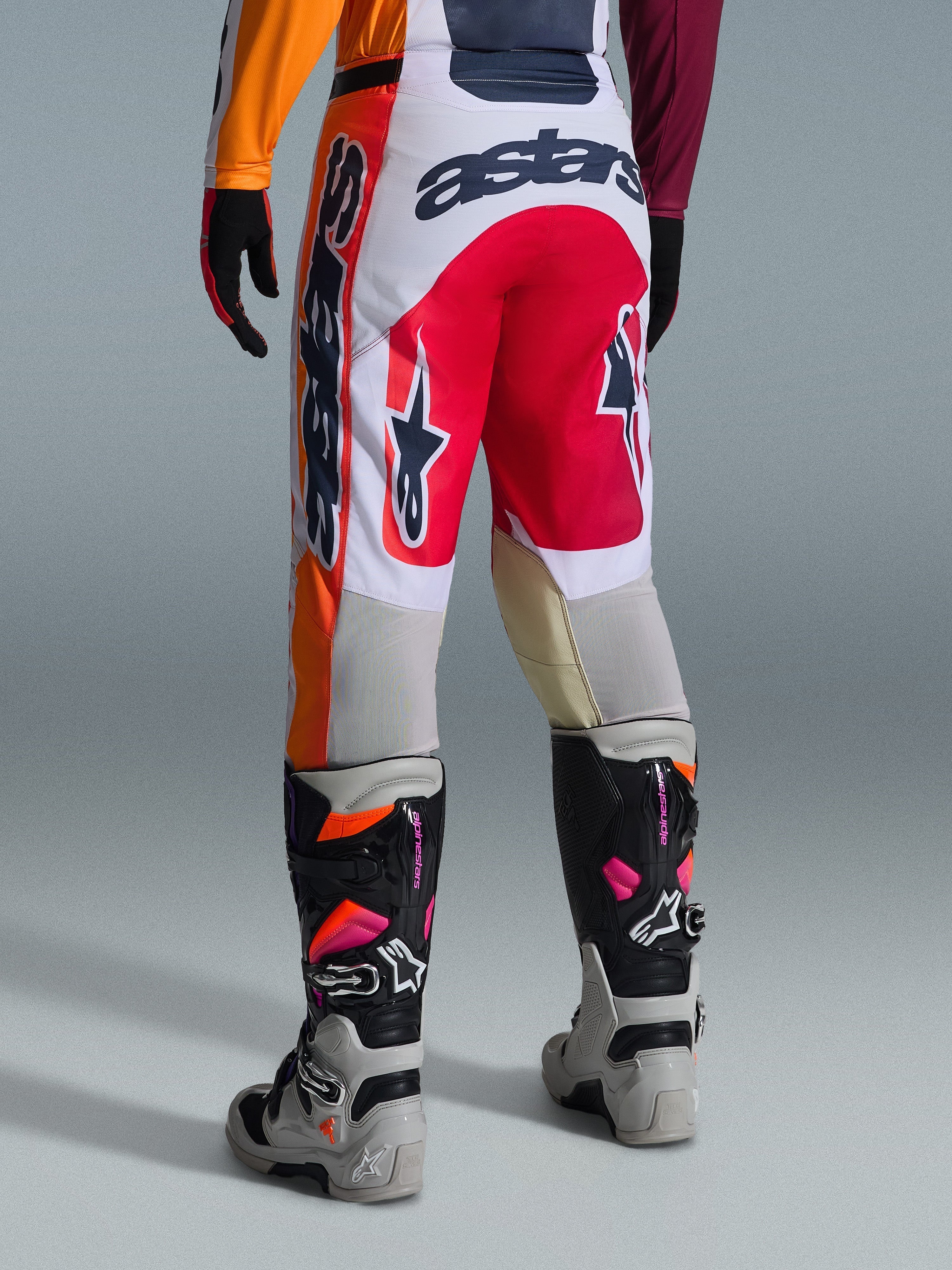 2026 Racer Portl - Red MX Pants | Alpinestars®