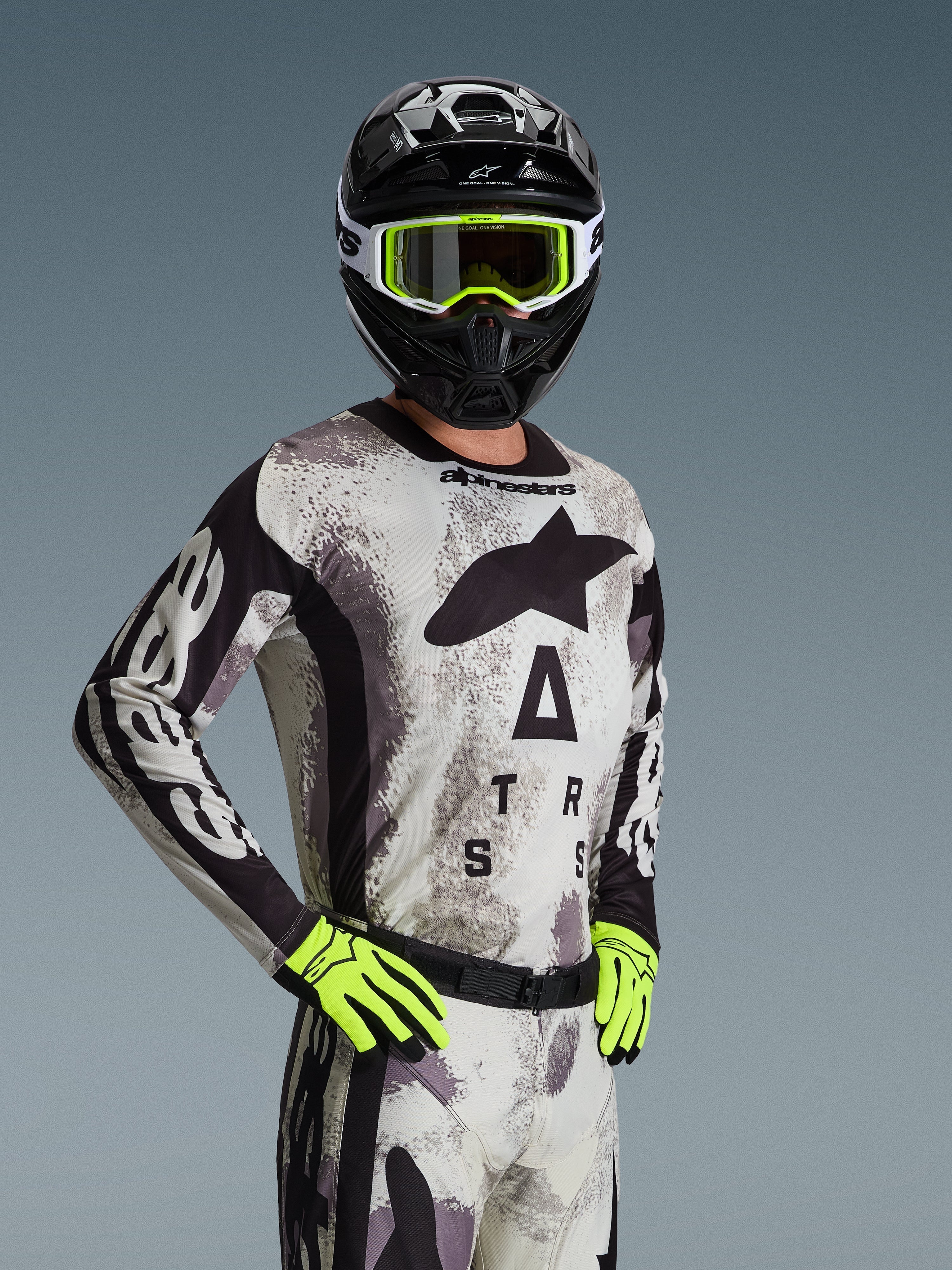 2026 Racer Lahnd - Gray MX Jersey | Alpinestars®