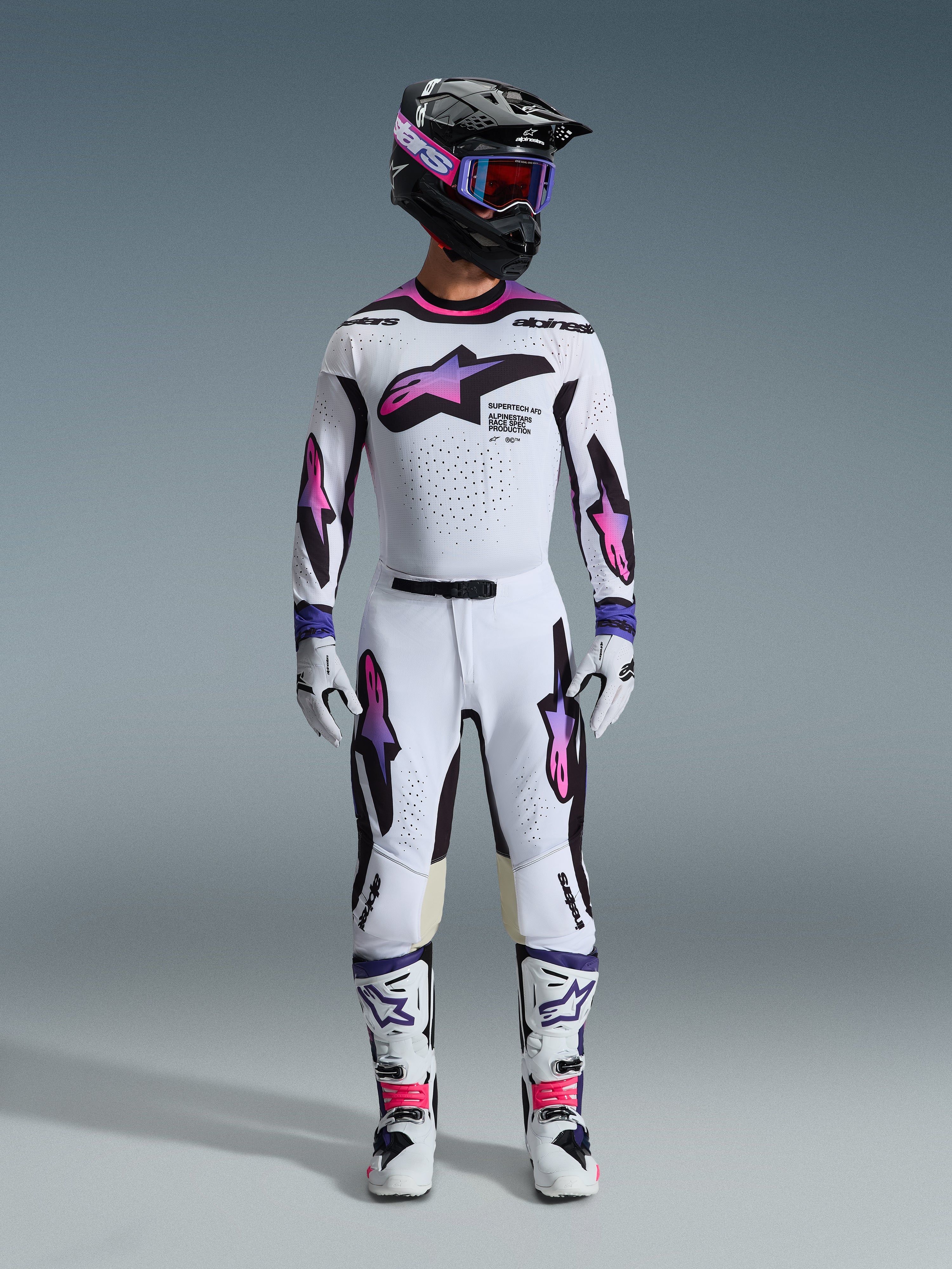 Supertech AFD Vista - White MX Pants | Alpinestars®