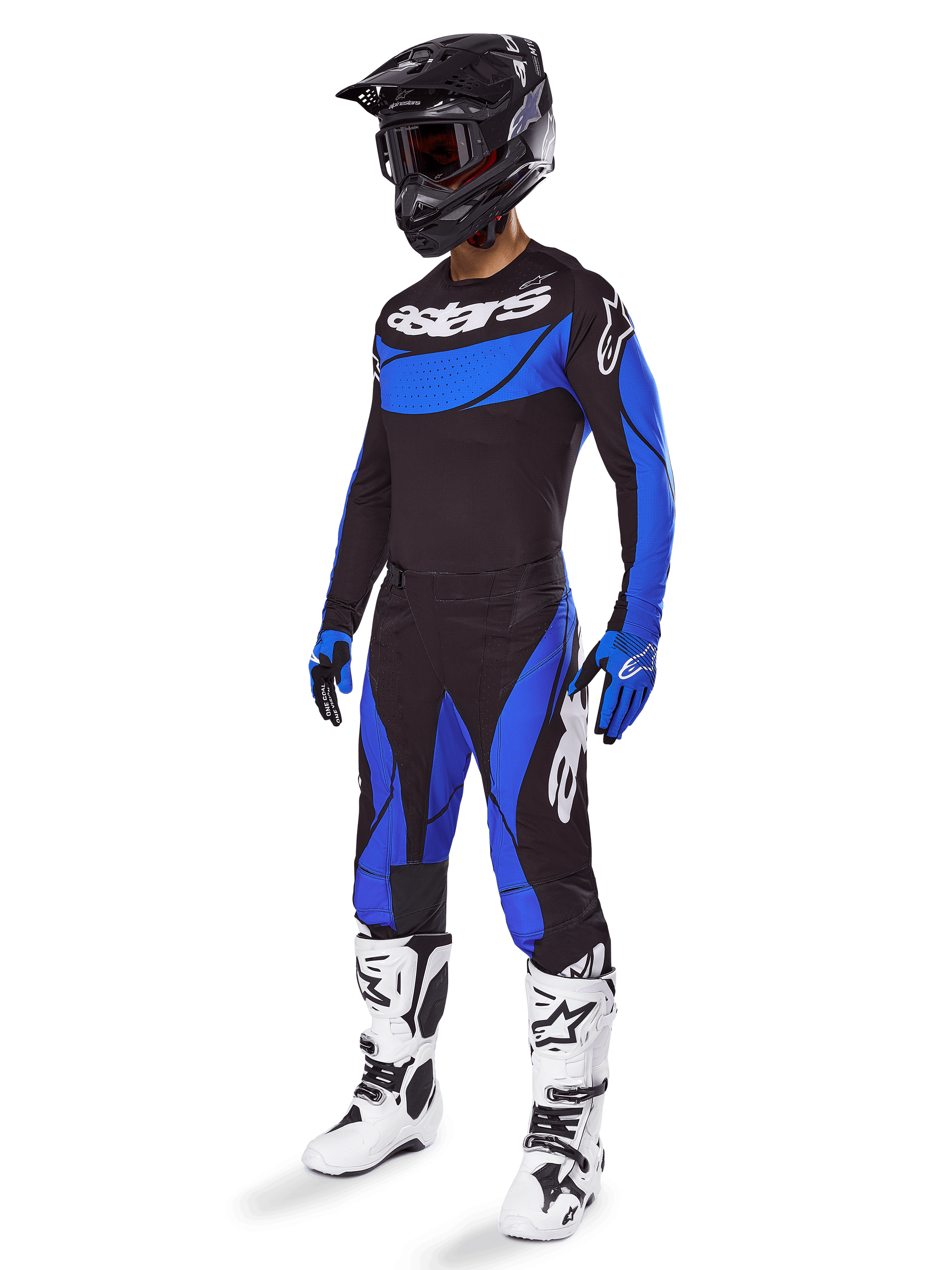 2025 Techstar Dreem - Black Blue MX Pants | Alpinestars® 2025 Techstar Dreem - Black Blue MX Pants | Alpinestars®