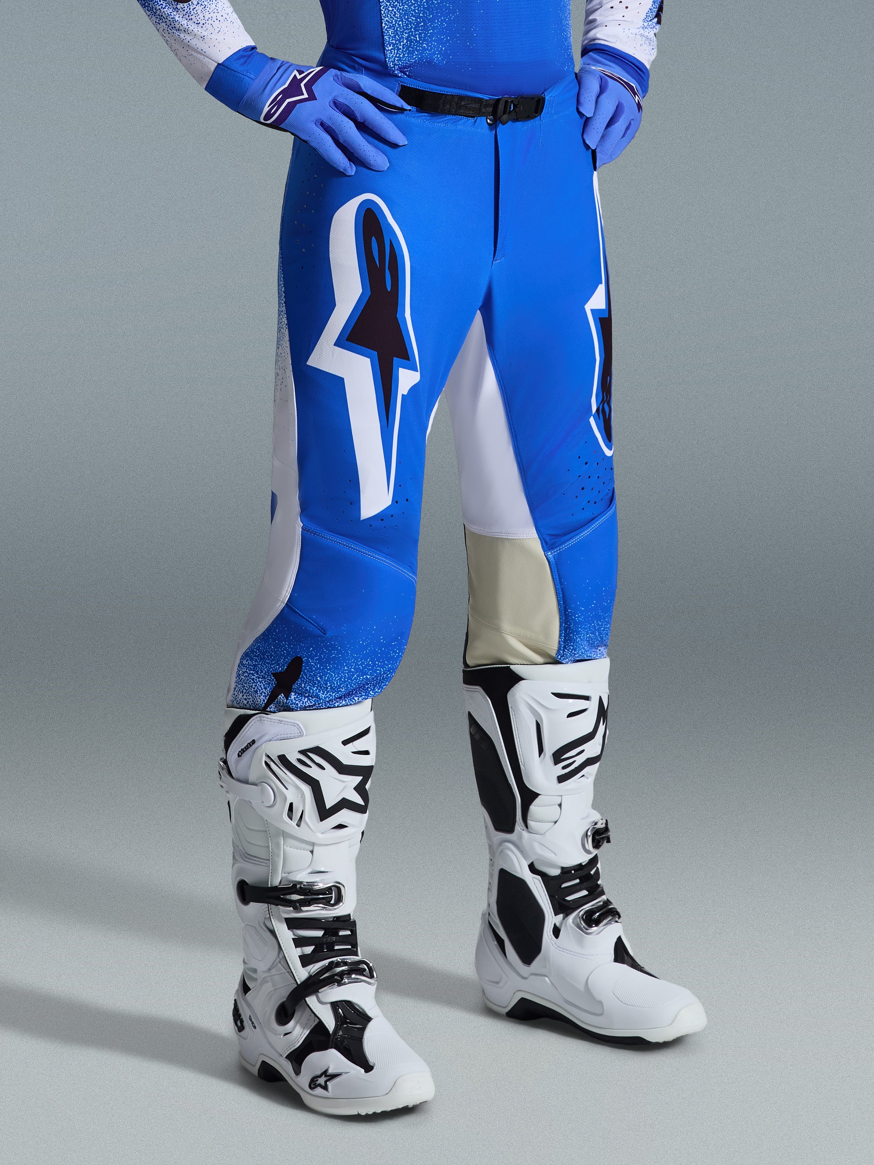 2026 Supertech Scenz - Blue MX Pants | Alpinestars®