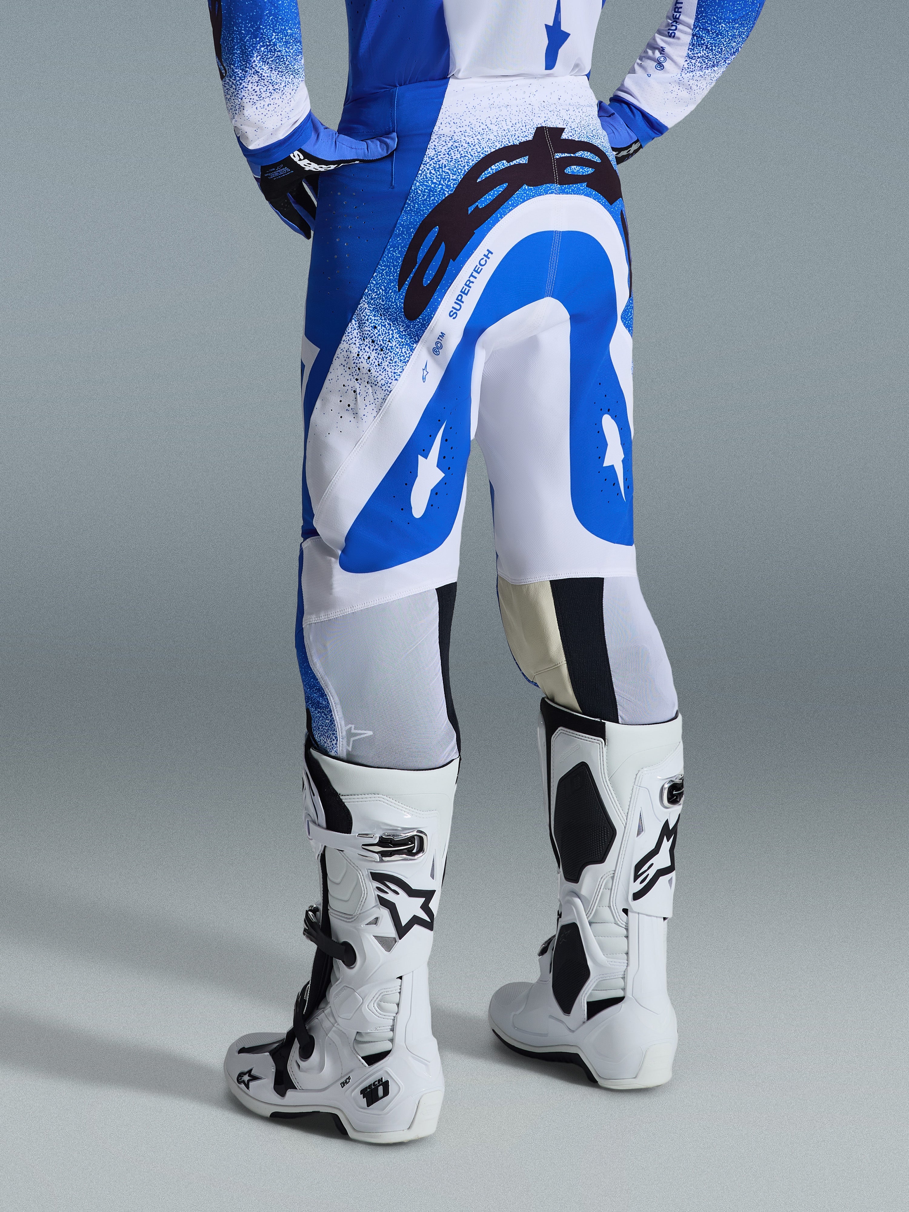 2026 Supertech Scenz - Blue MX Pants | Alpinestars®
