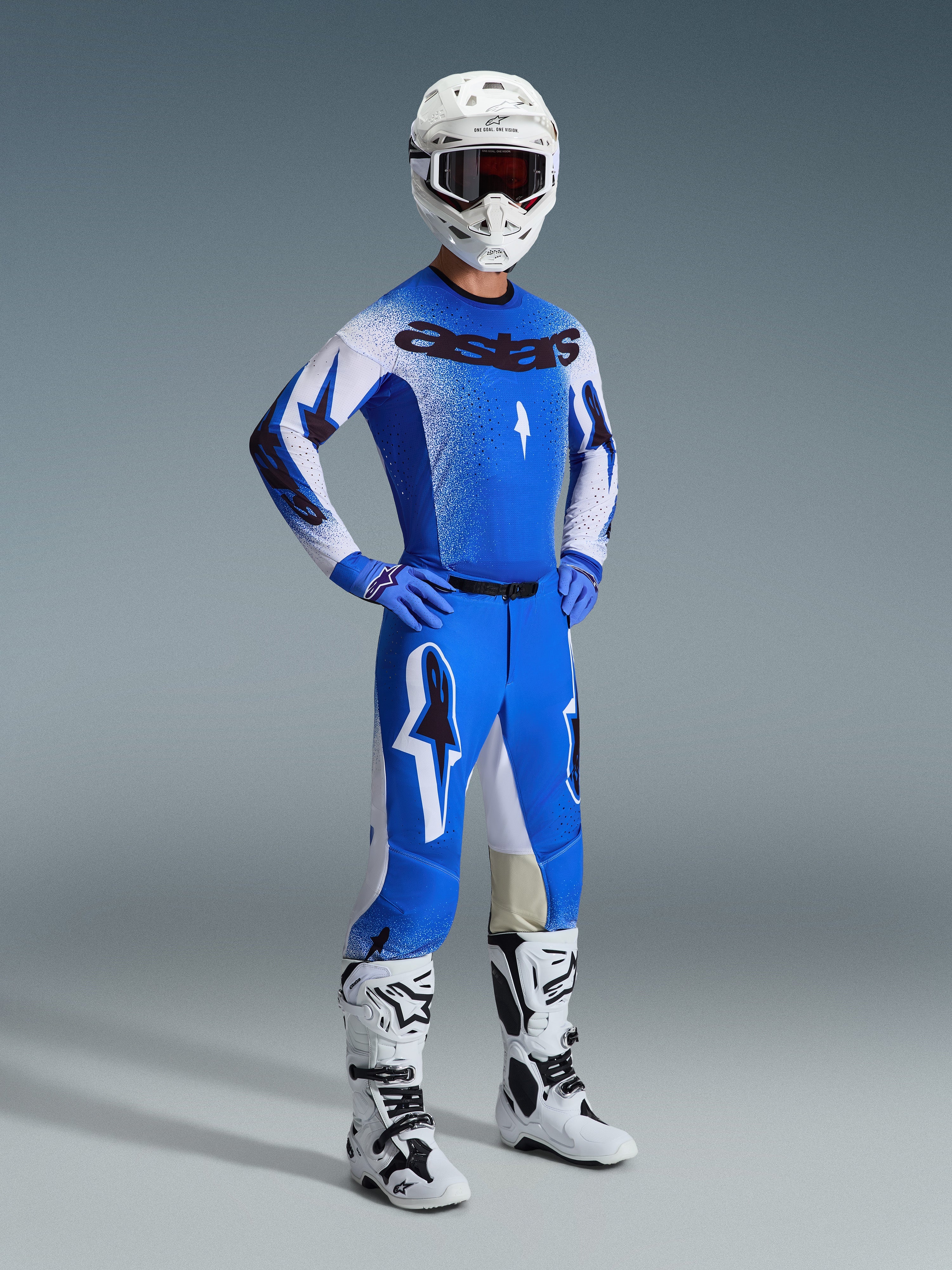 2026 Supertech Scenz - Blue MX Pants | Alpinestars®