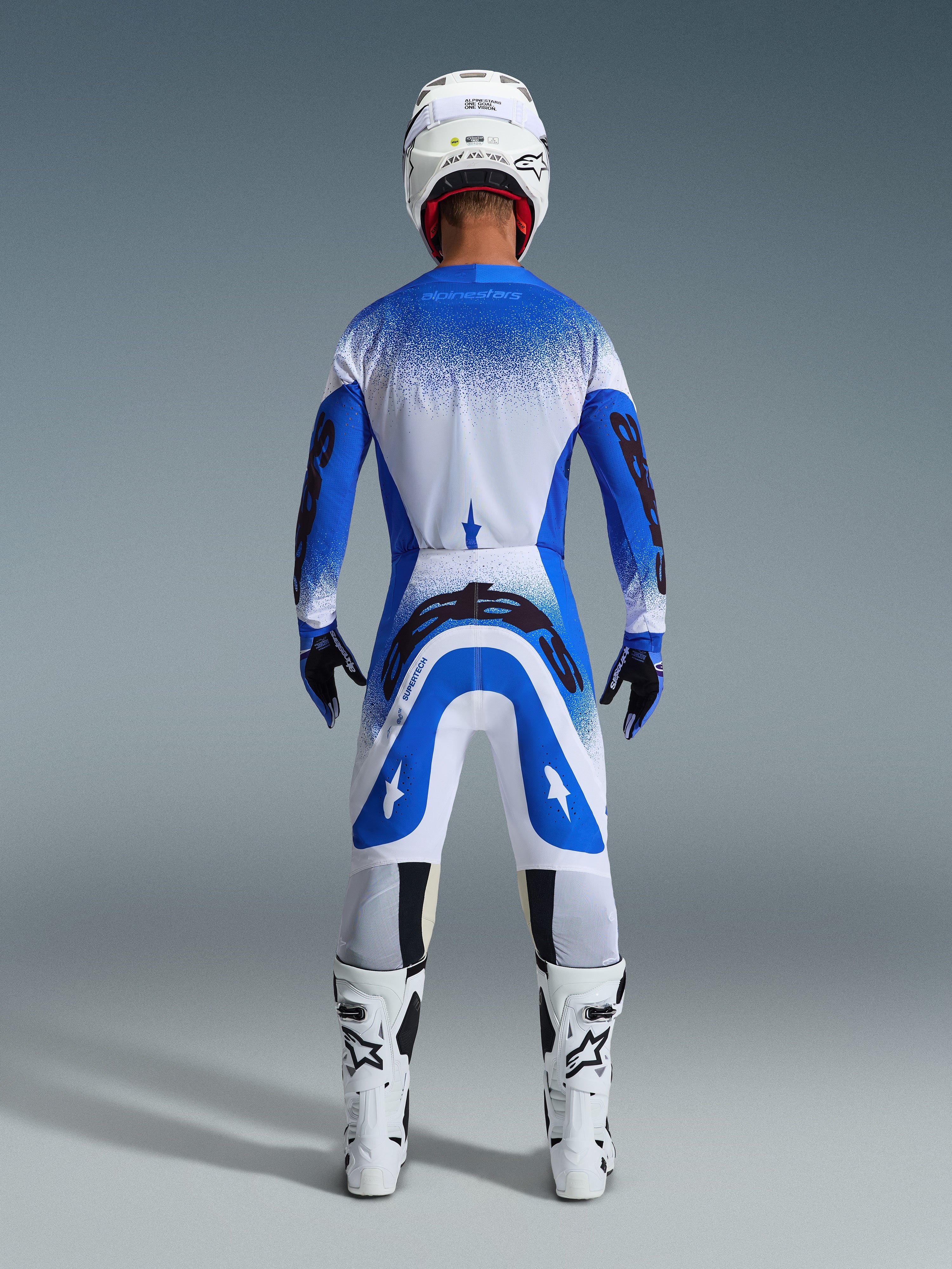 2026 Supertech Scenz - Blue MX Pants | Alpinestars®