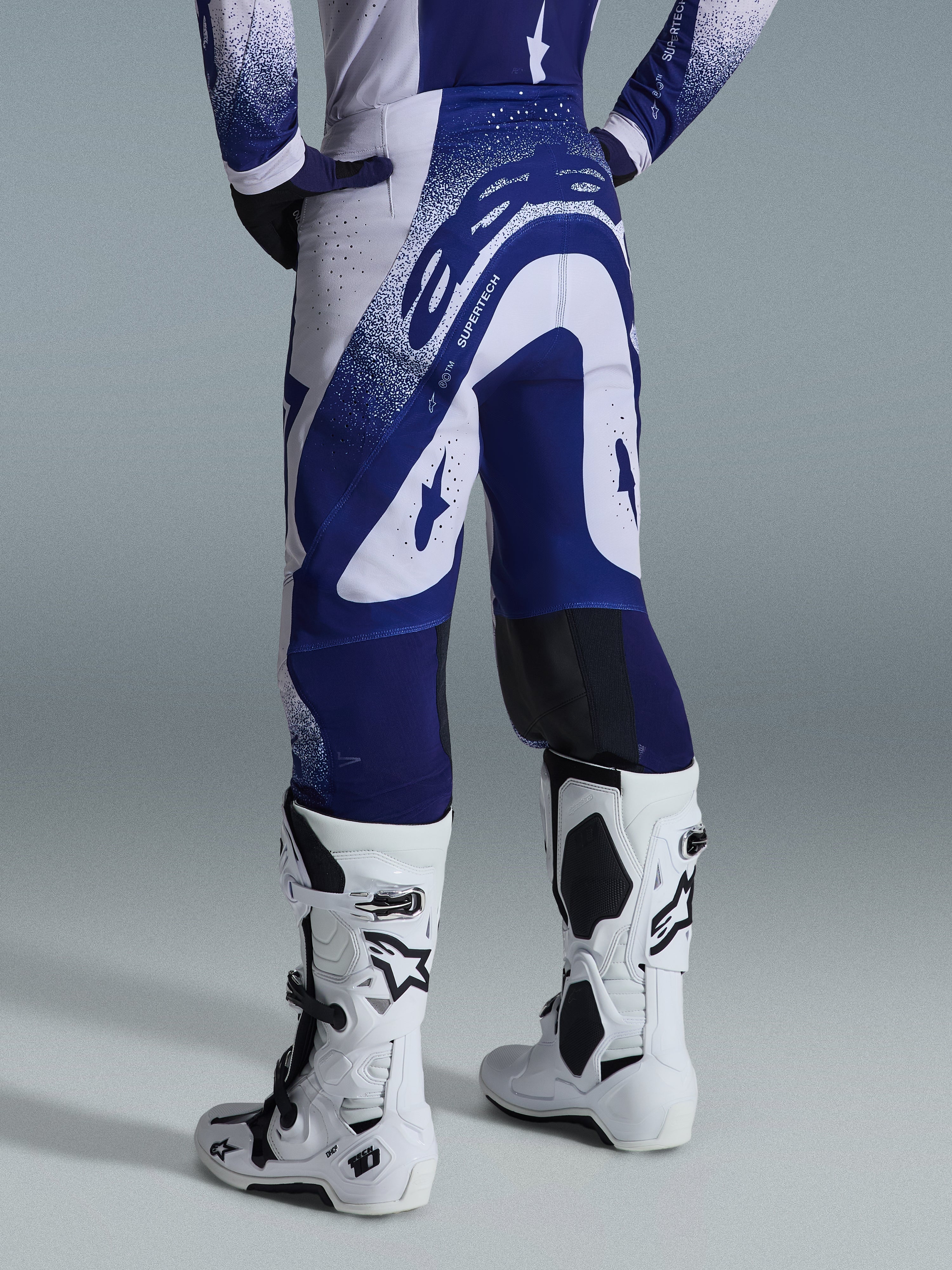 Supertech Scenz - Light Gray MX Pants | Alpinestars®