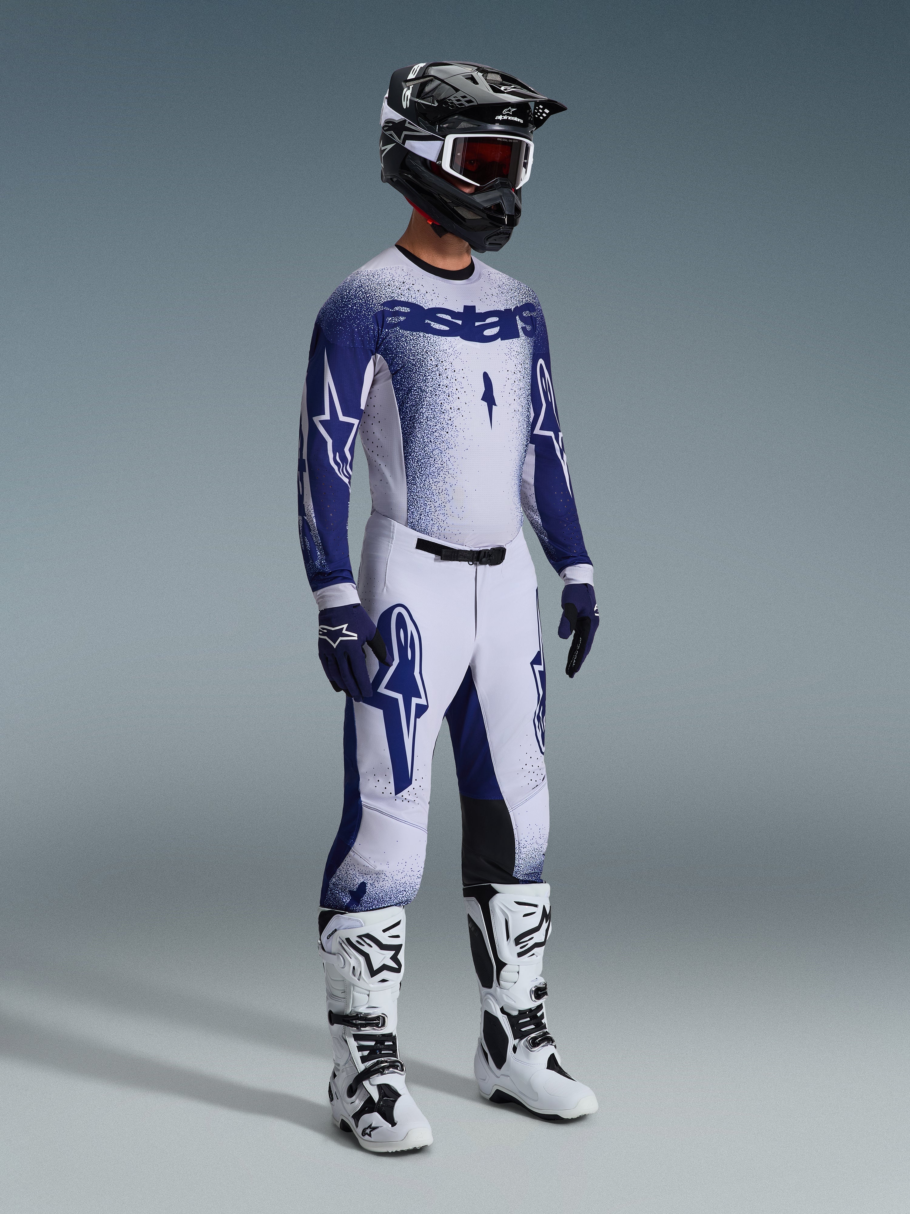Supertech Scenz - Light Gray MX Pants | Alpinestars®