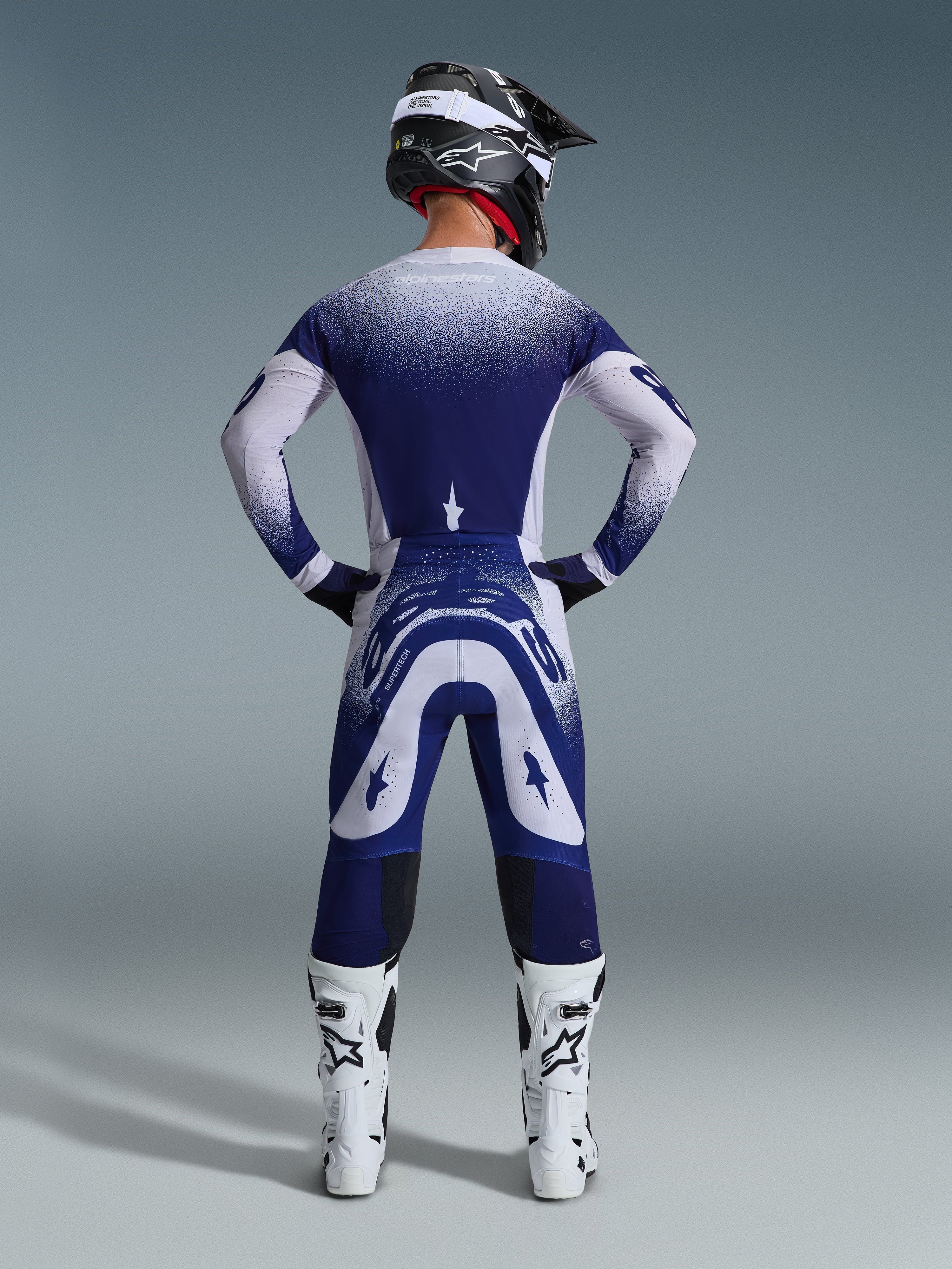 Supertech Scenz - Light Gray MX Pants | Alpinestars®