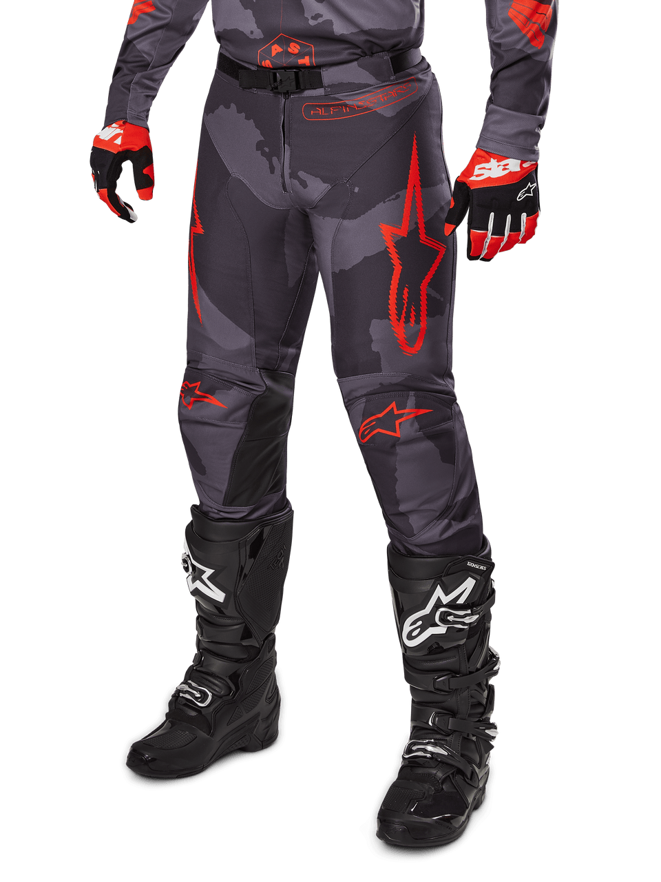 2025 Racer Hollow - Red MX Gear Set | Alpinestars® 2025 Racer Hollow - Red MX Gear Set | Alpinestars®