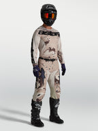 Alpinestars Racer Lone Pants, Men's Motocross Gear in Desert Camo and Black, featuring durable polyfabric for off-road racing.