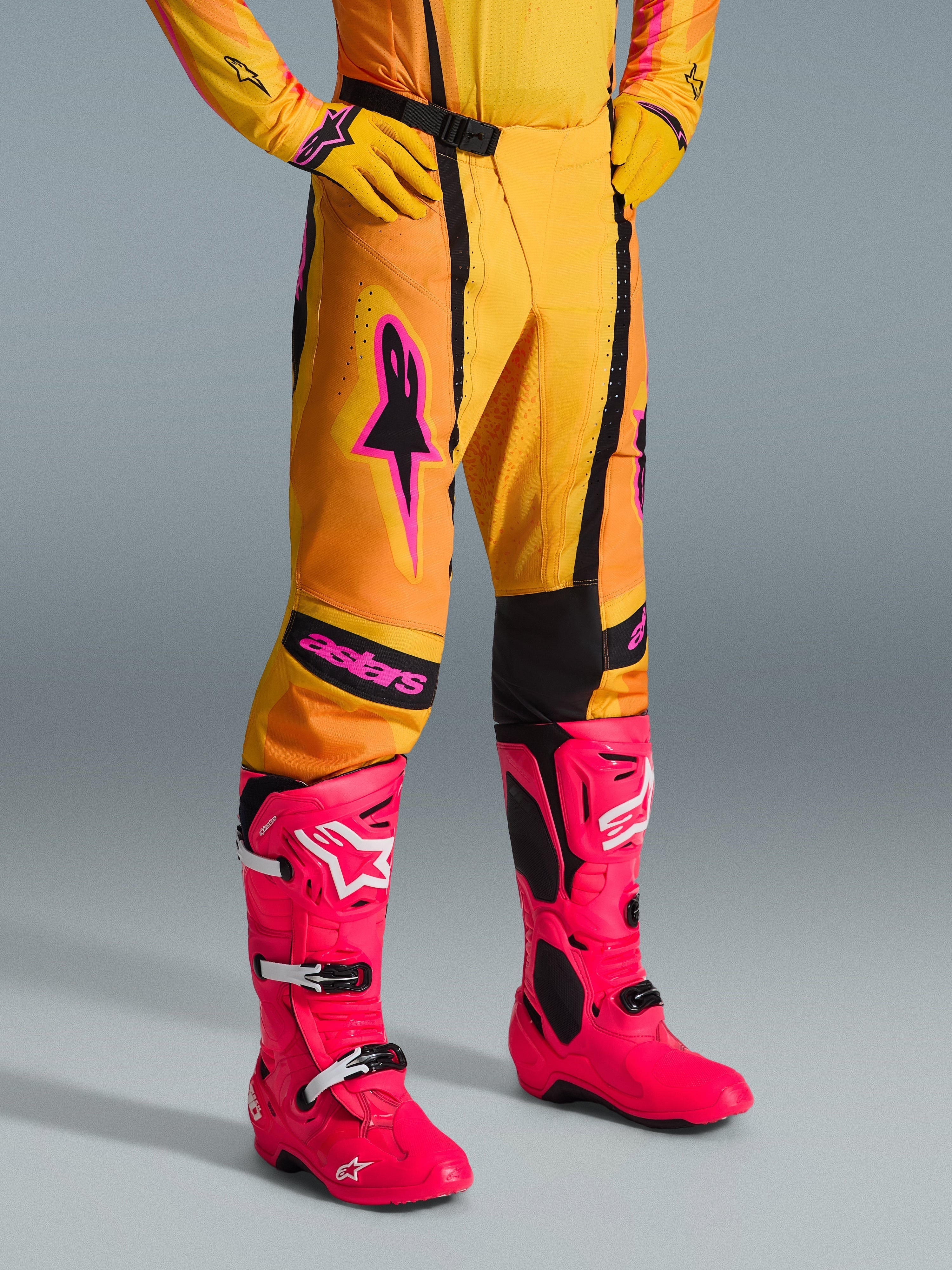コアツイスター　ライムイエロー Techstar Nomur - Pink MX Pants | Alpinestars®