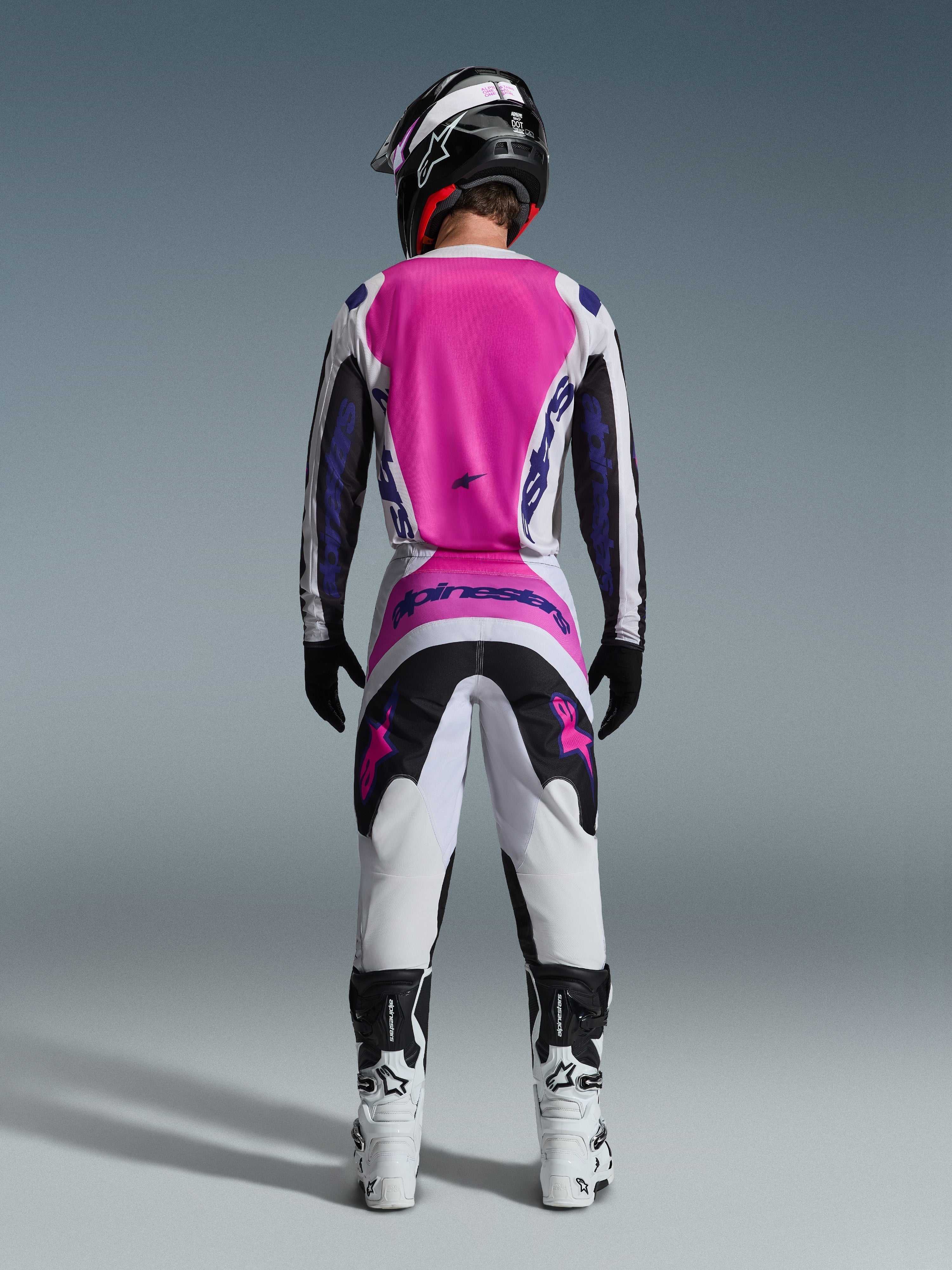 2026 Fluid Grid - Black MX Pants | Alpinestars®
