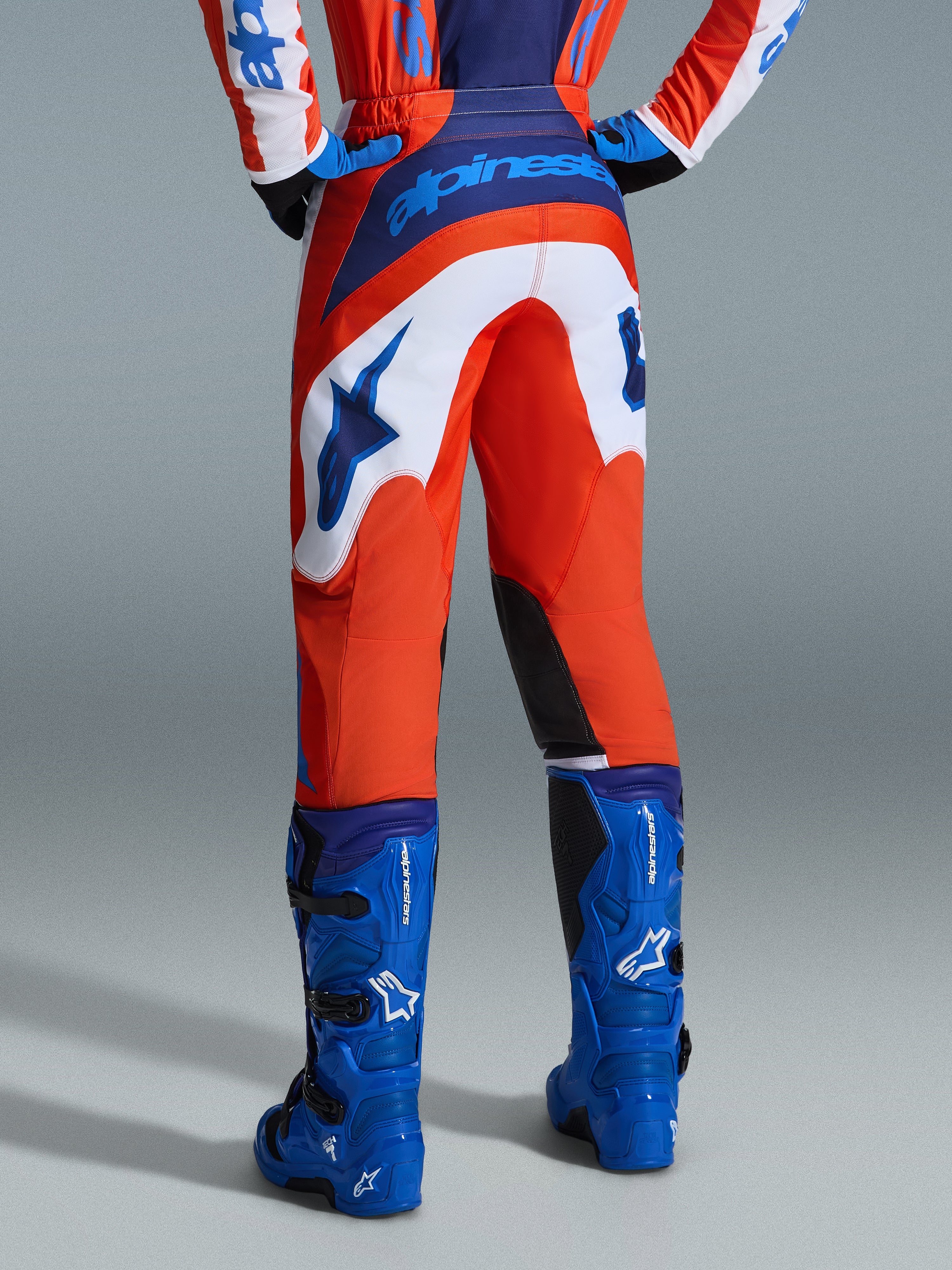 2026 Fluid Grid - Blue MX Pants | Alpinestars®