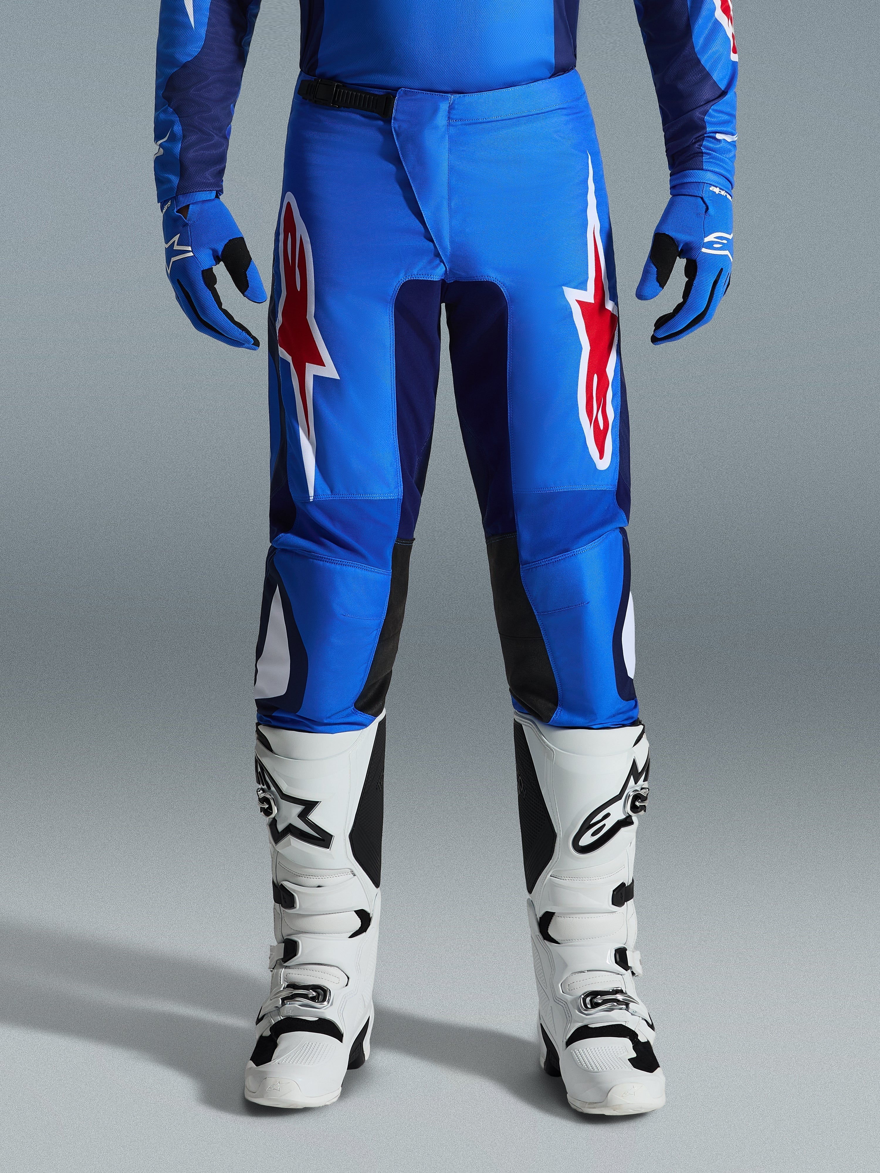 2026 Fluid Grid - Blue MX Pants | Alpinestars®