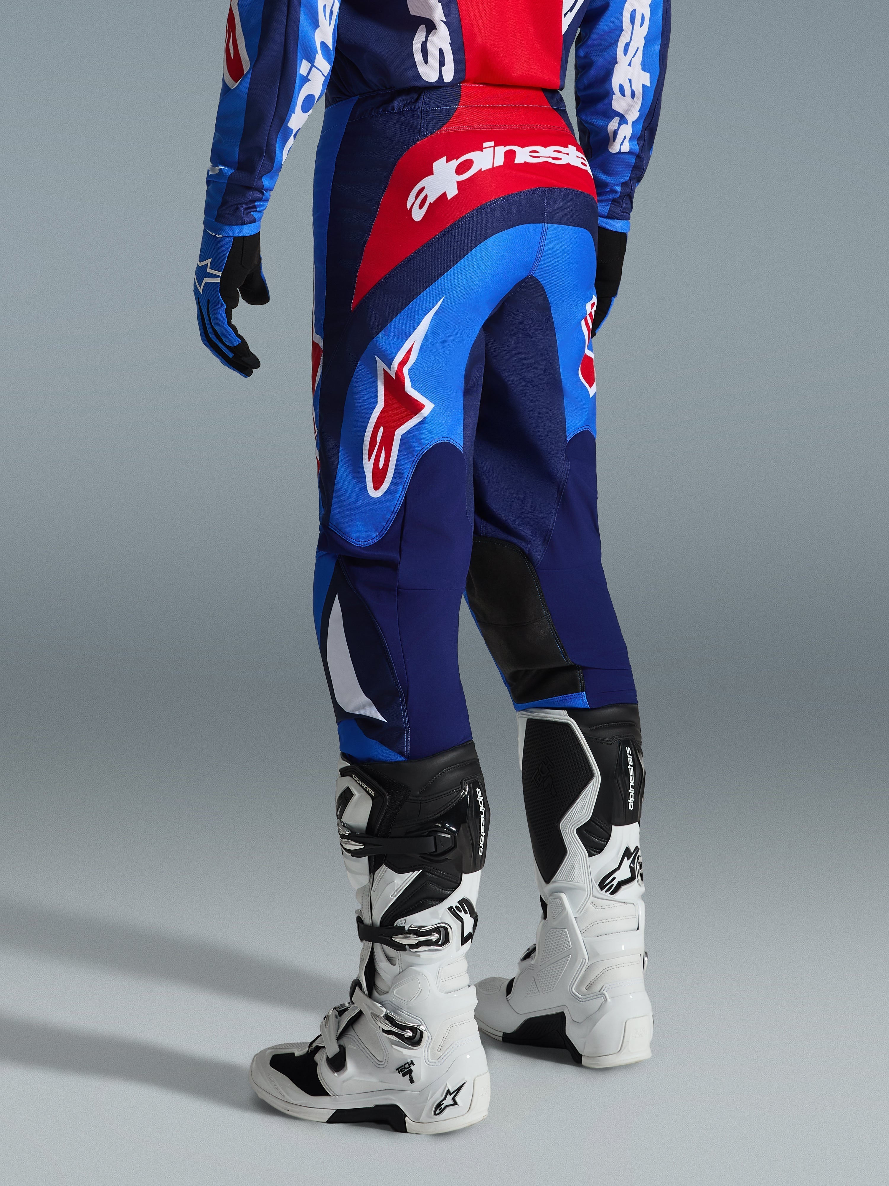 2026 Fluid Grid - Blue MX Pants | Alpinestars®