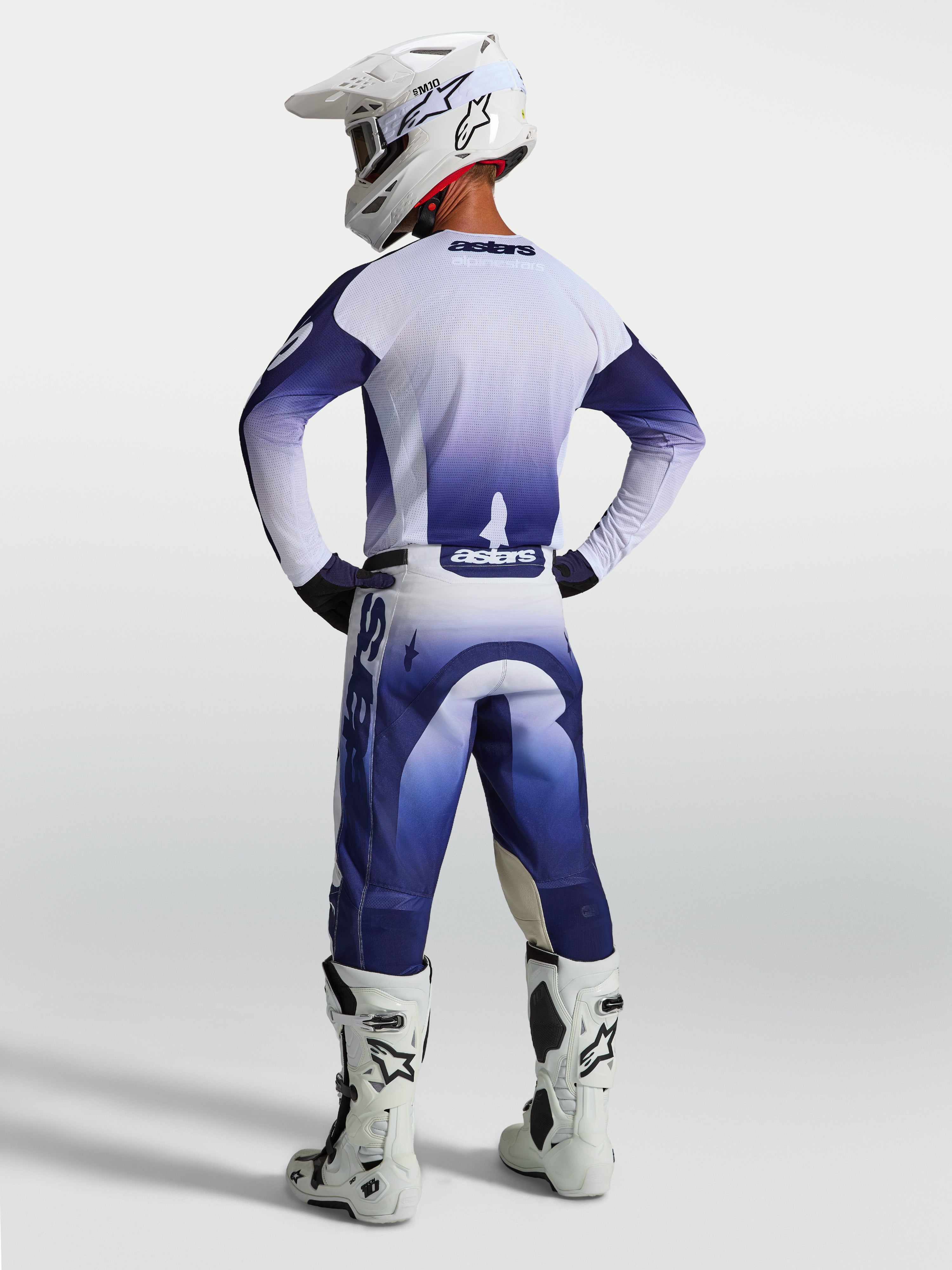 Racer Air Amber - Blue MX Pants | Alpinestars®