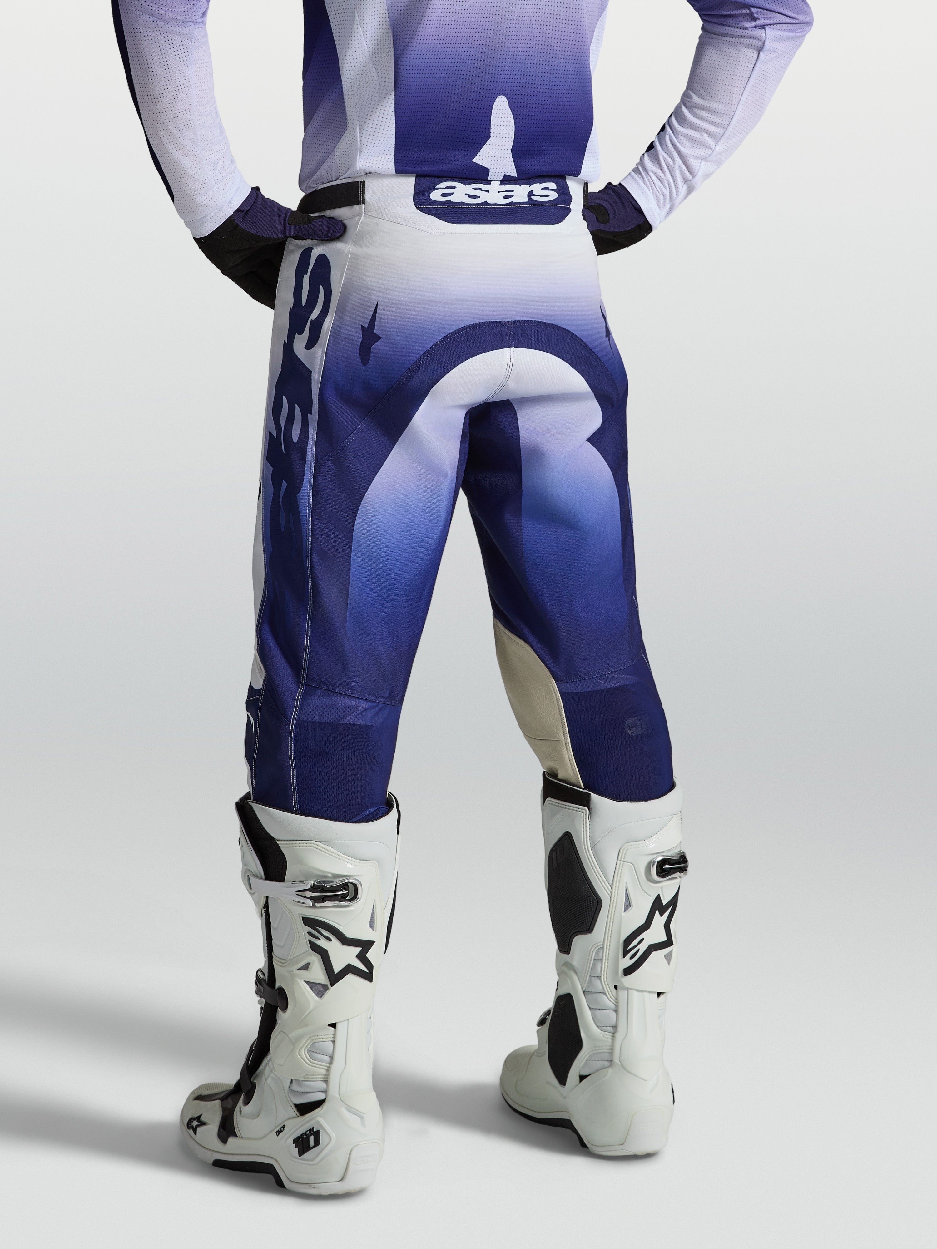 Racer Air Amber - Blue MX Pants | Alpinestars®