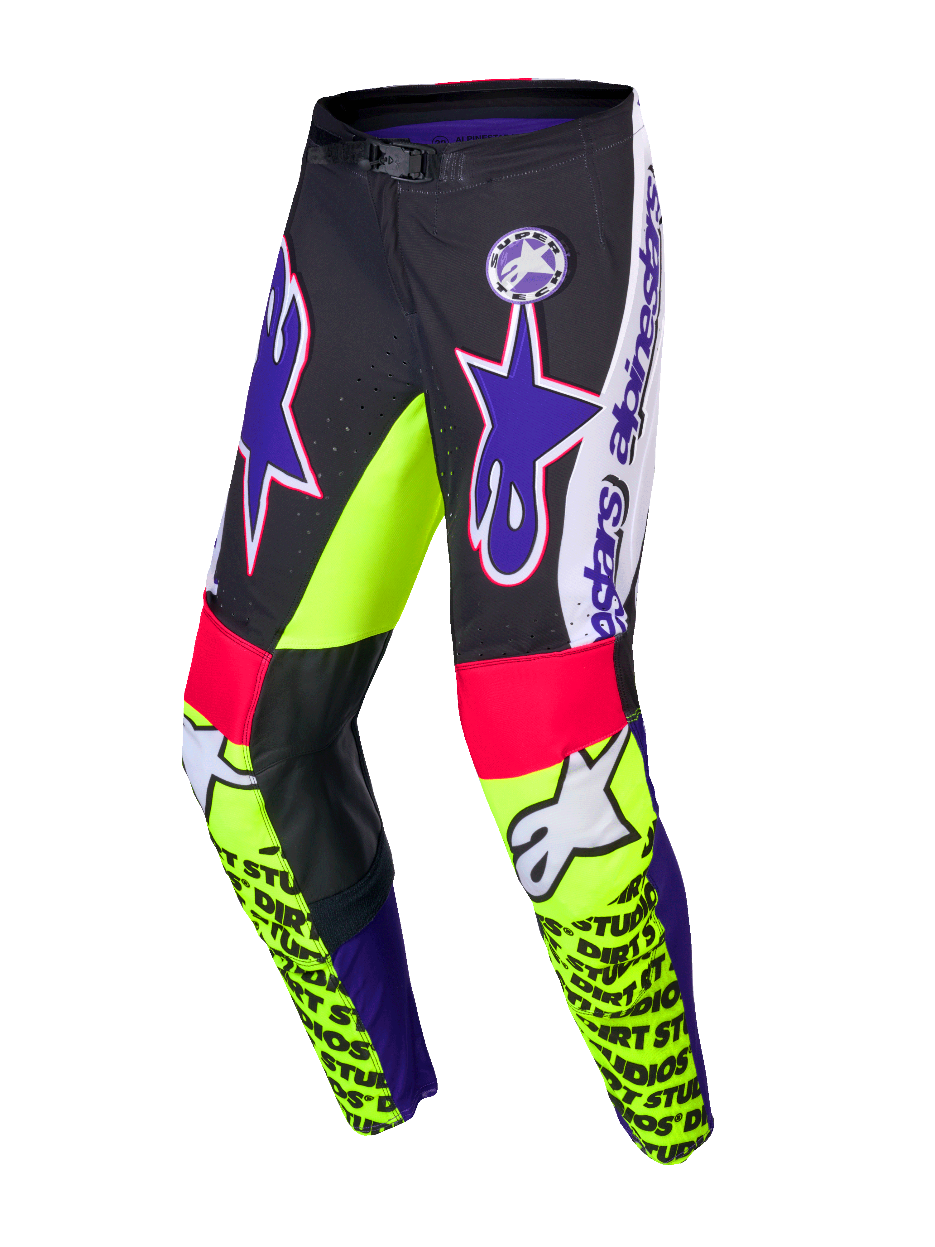 Limited Edition Supertech Dirt Studios® - White MX Pants