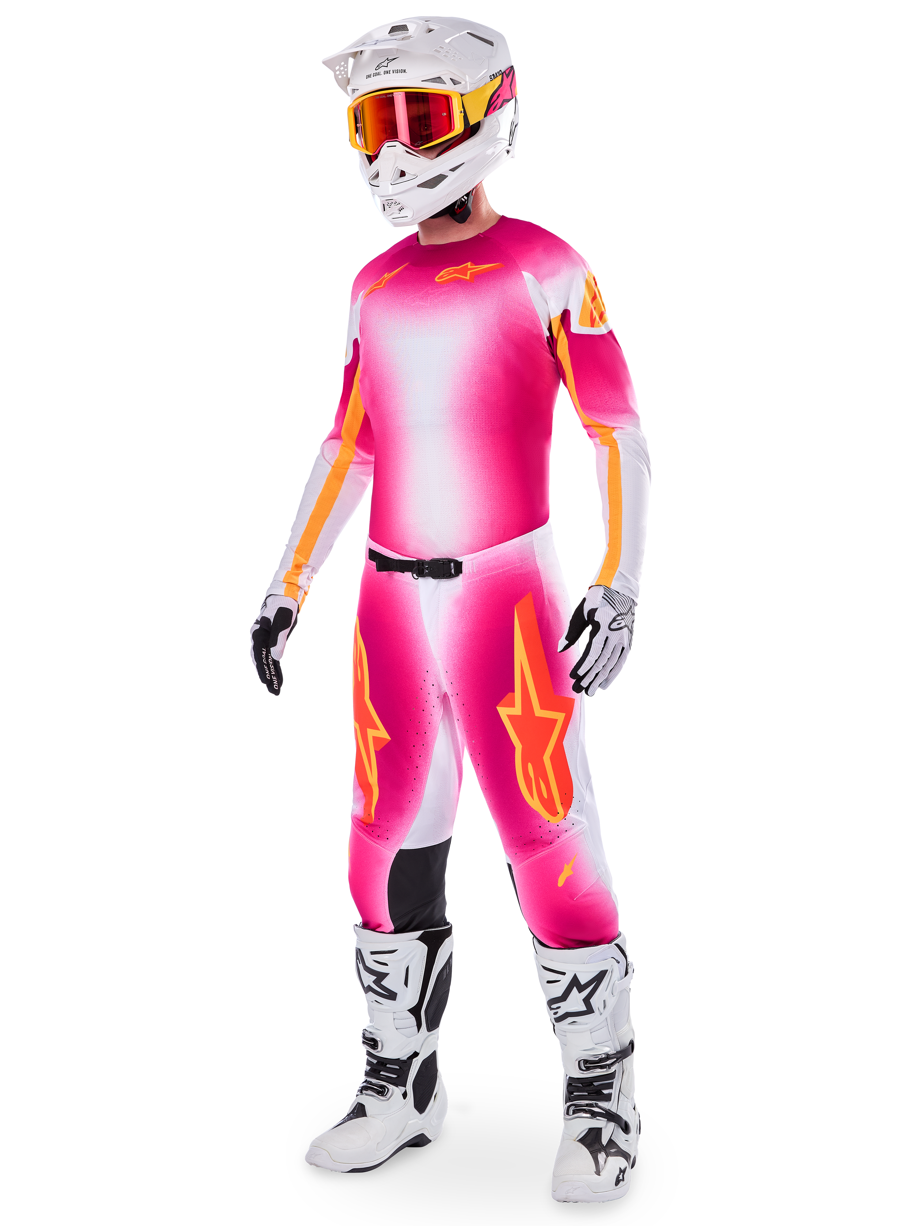 Supertech AFD MIG Limited Edition - Pink MX Gear Set | Alpinestars® Supertech AFD MIG Limited Edition - Pink MX Gear Set | Alpinestars®