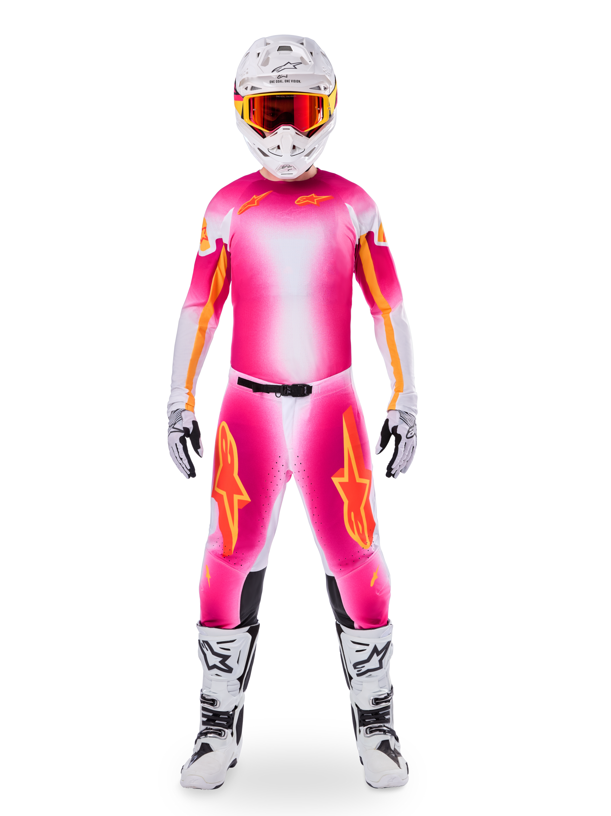 Supertech AFD MIG Limited Edition - Pink MX Gear Set | Alpinestars® Supertech AFD MIG Limited Edition - Pink MX Gear Set | Alpinestars®