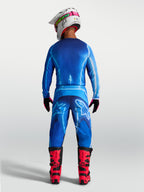 Alpinestars Fluid Kepler Pants, Men's Motocross Gear in Ucla Blue, rear view showing ergonomic fit and durable polyfabric.