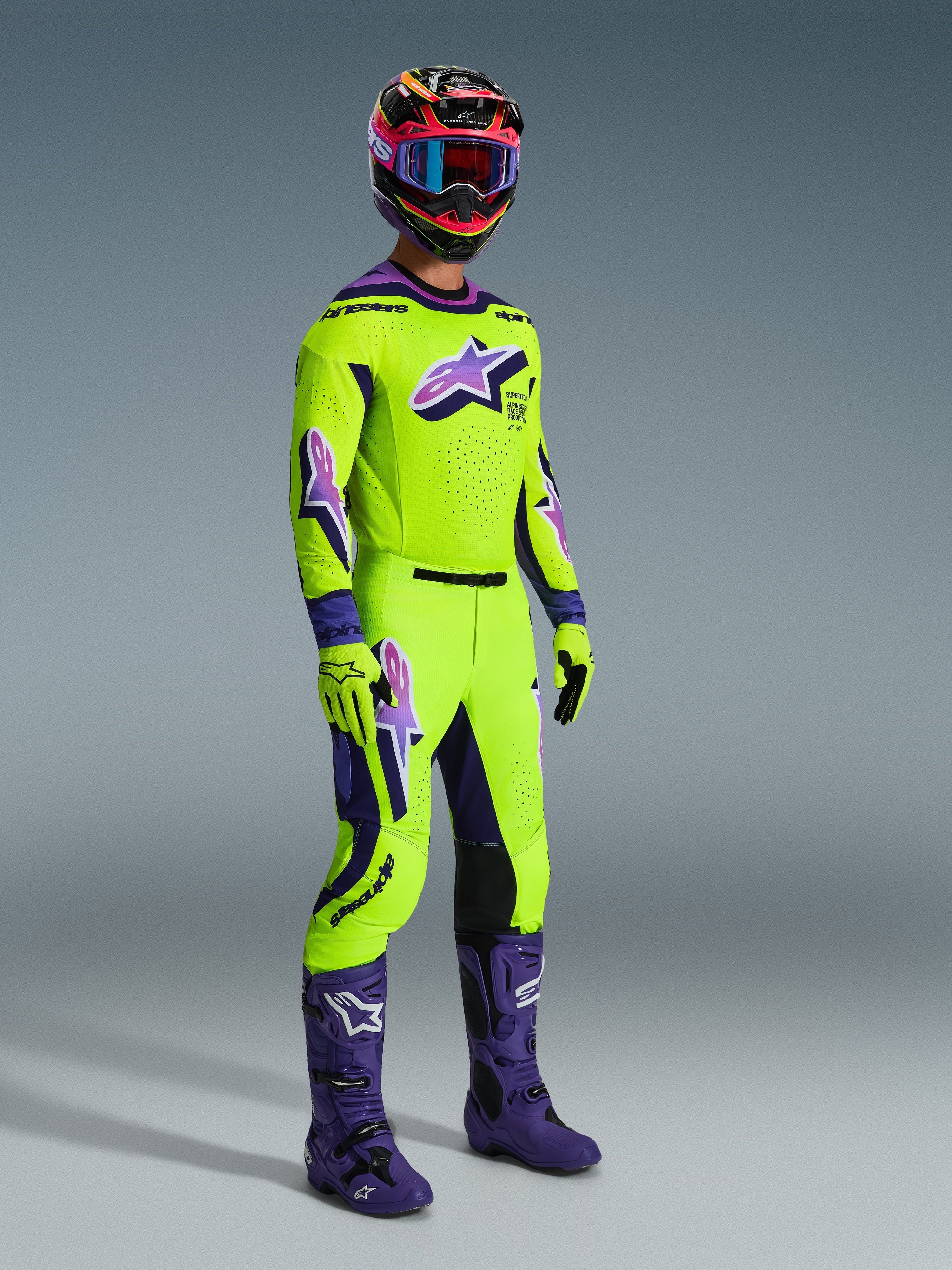 Supertech Vista - Yellow MX Jersey | Alpinestars®