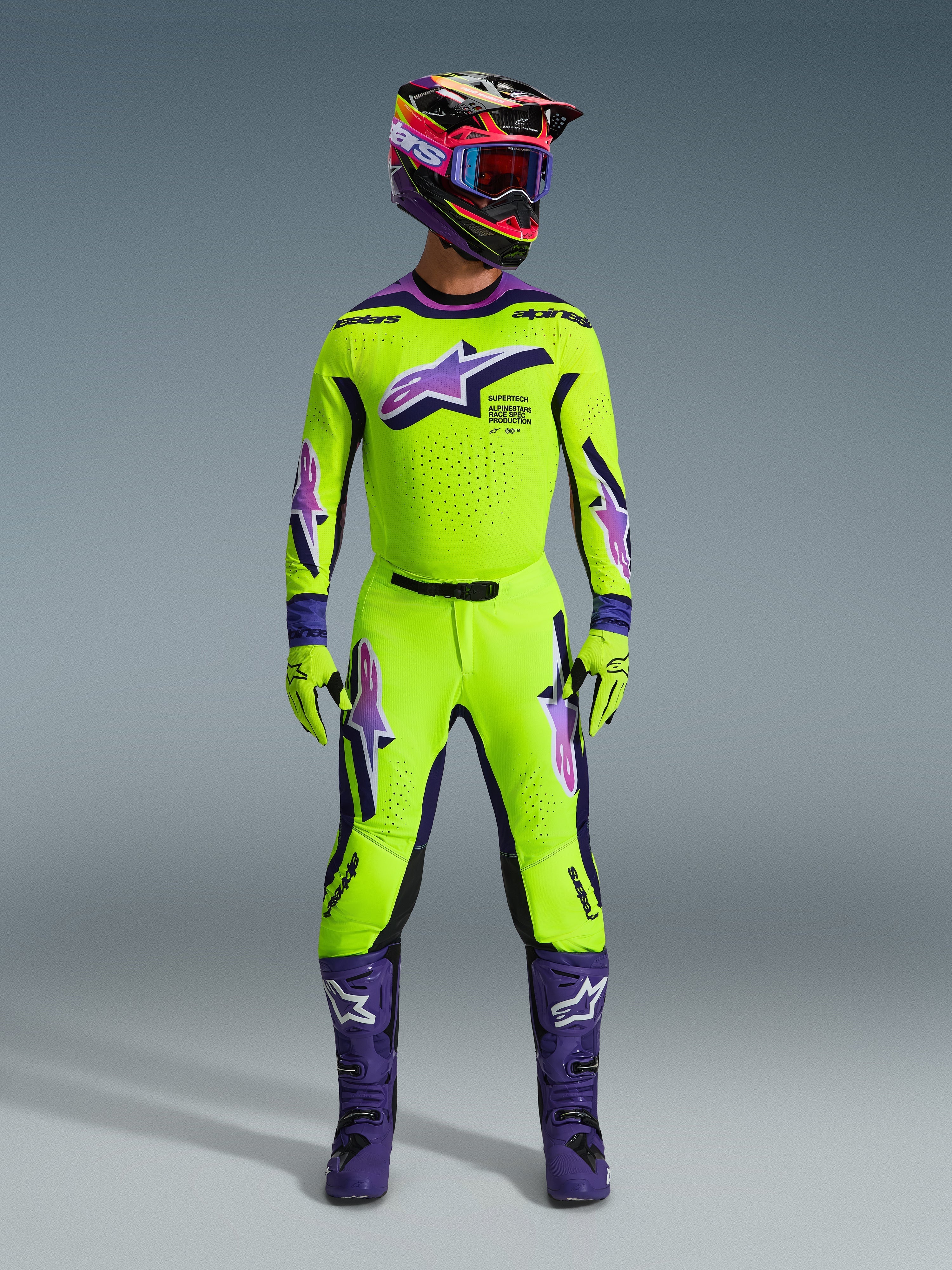 Supertech Vista - Yellow MX Jersey | Alpinestars®