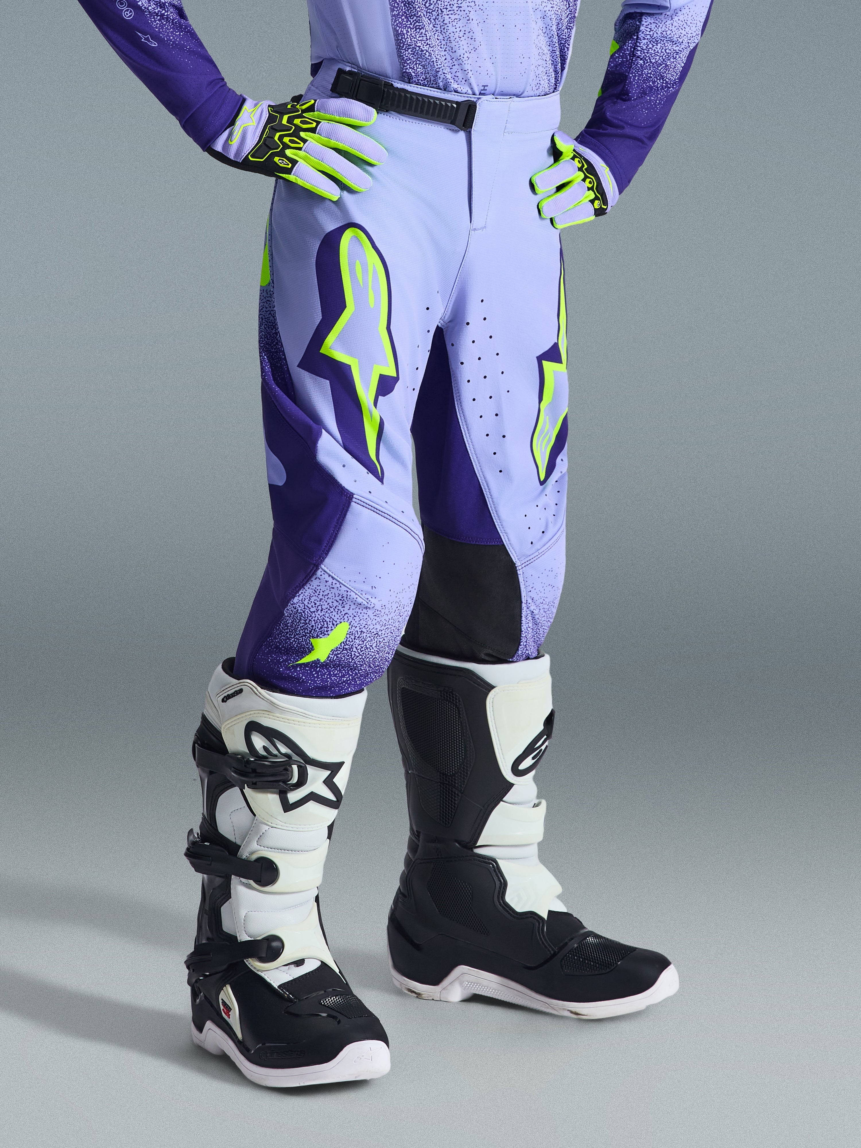 2026 Youth Supertech Scenz - Purple MX Pants | Alpinestars®