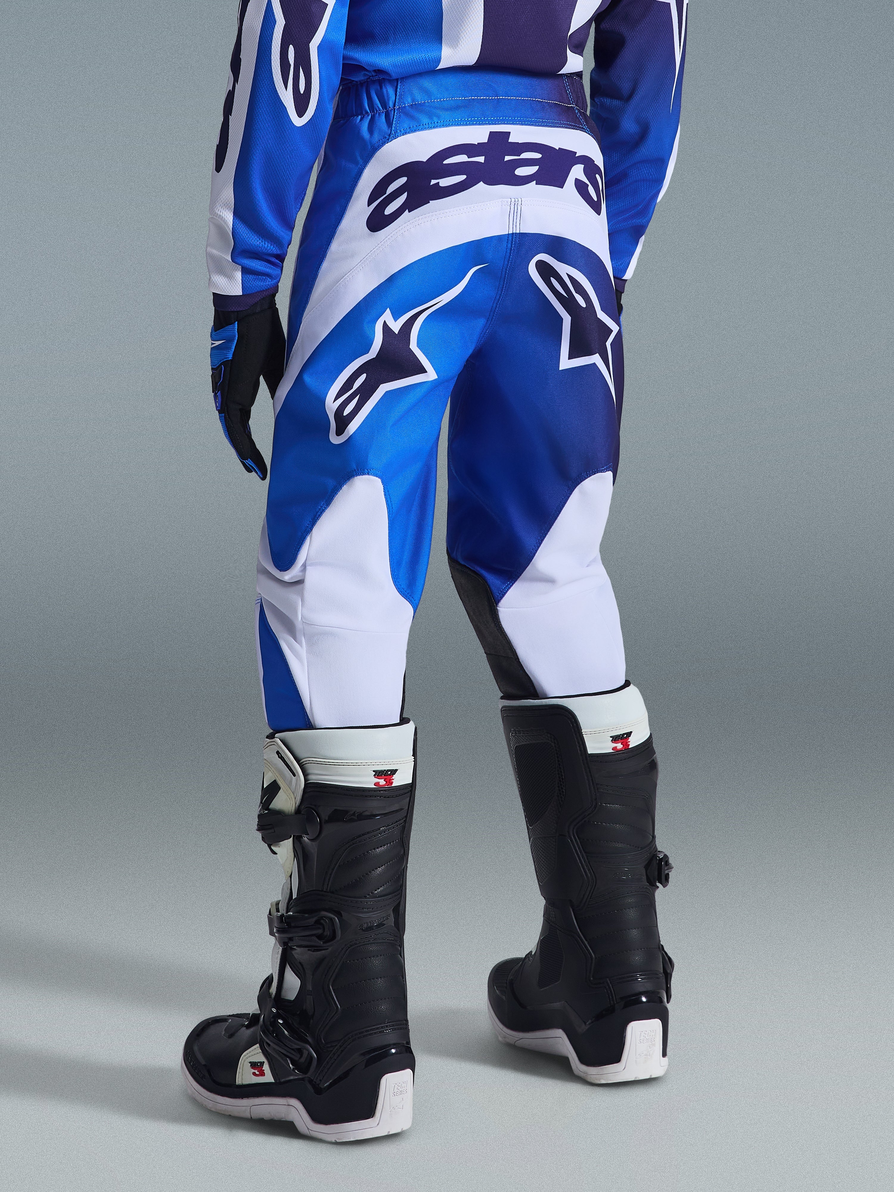 2026 Youth Fluid Portl - Blue MX Pants | Alpinestars®