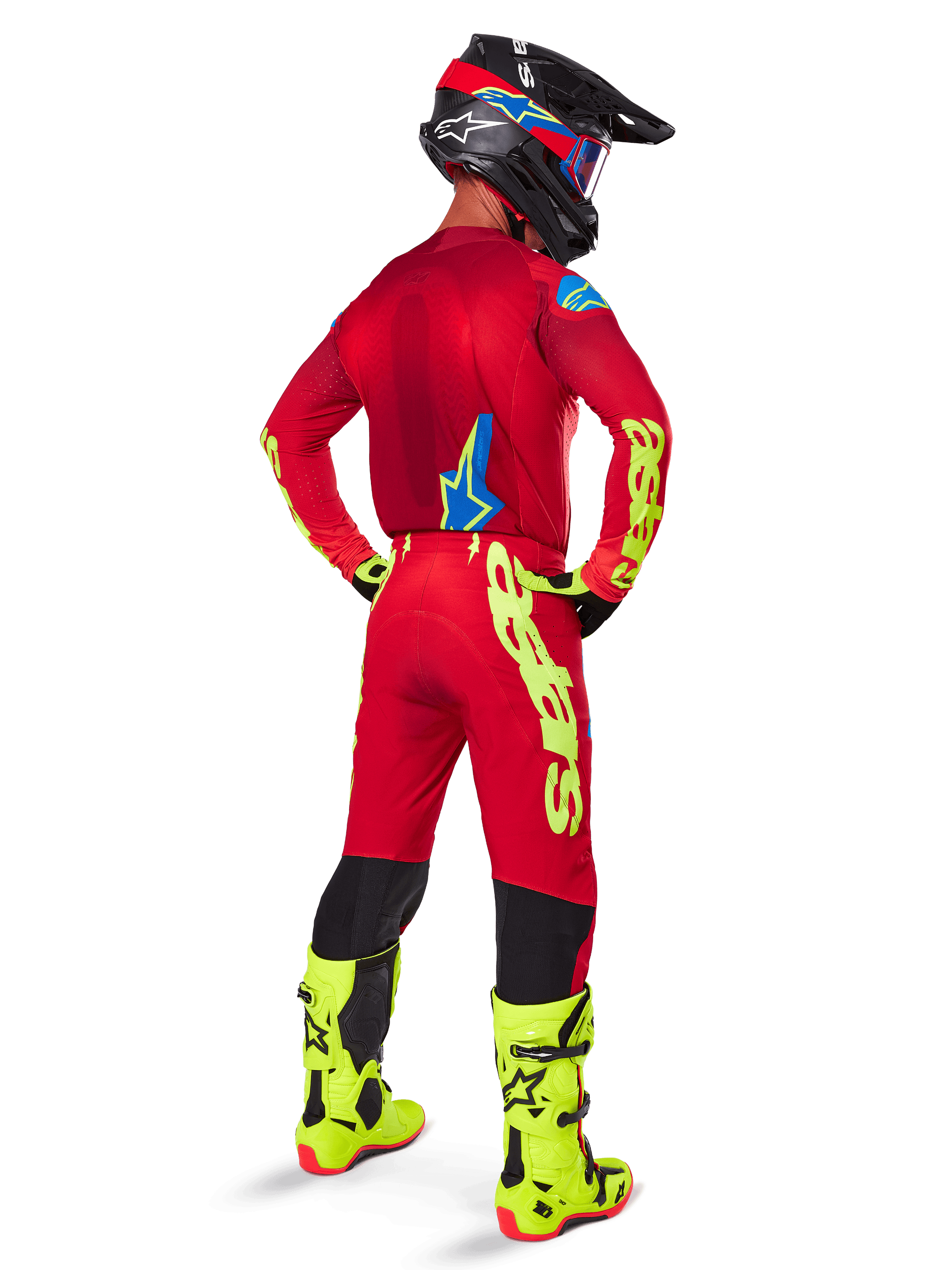 2025 Supertech Maker Jersey - RED MOTOCROSS Jerseys