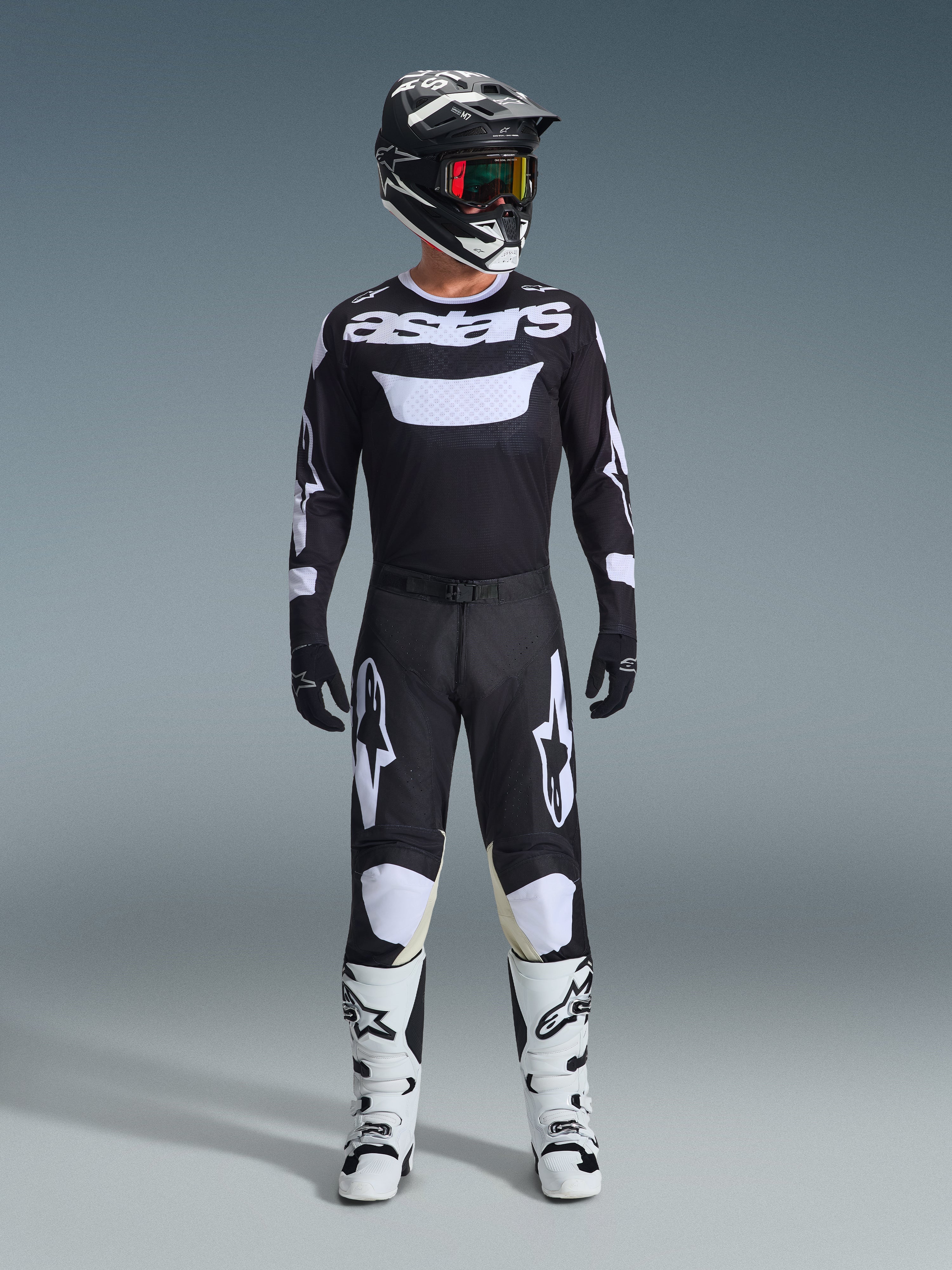 2026 Racer Air Riway - Black MX Jersey | Alpinestars®